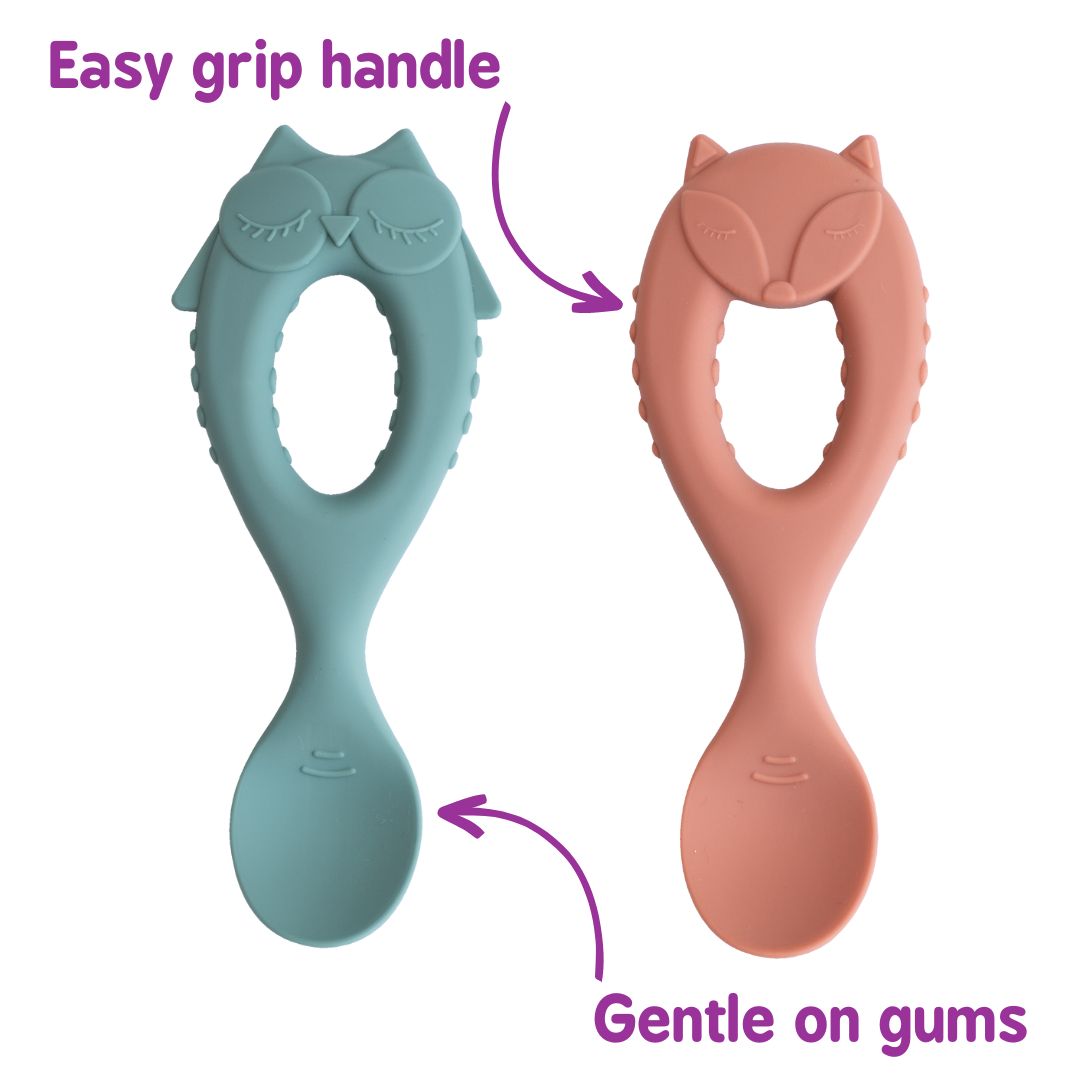 Silicone Weaning Spoons Set