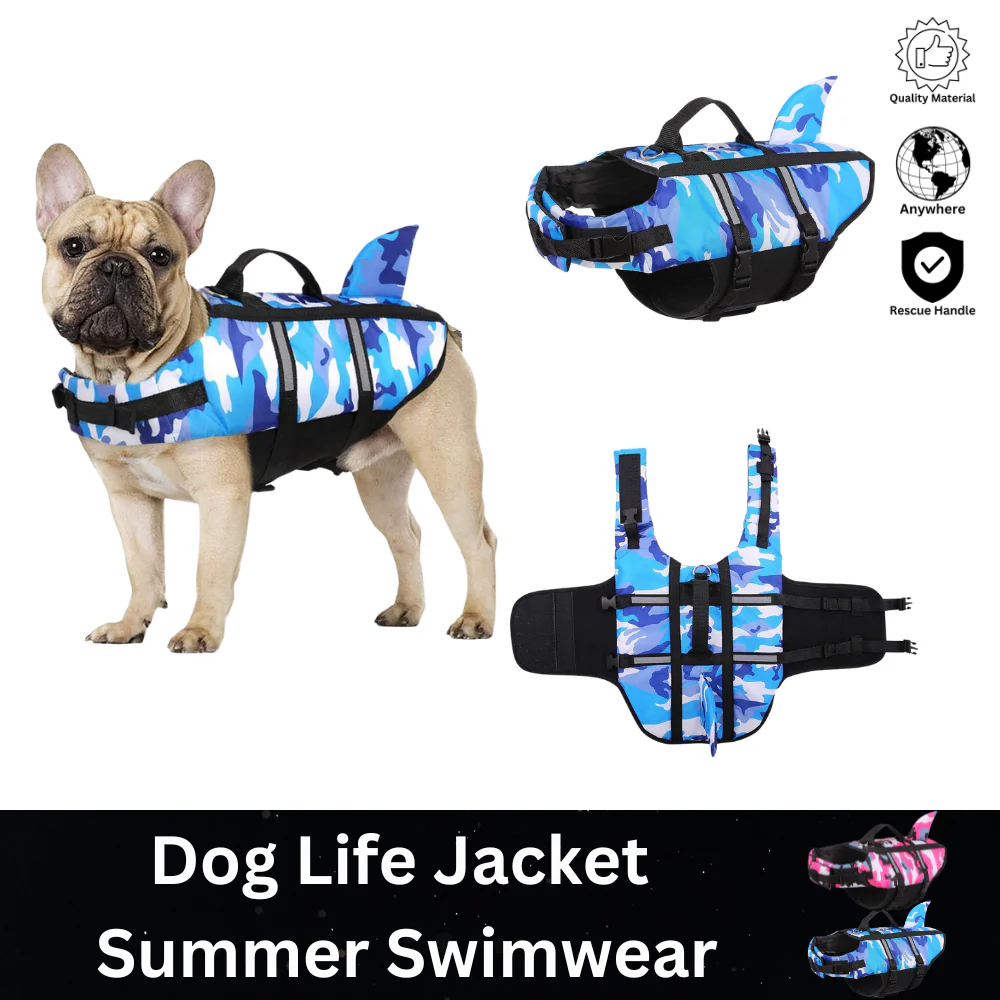 Dog Life Jacket Summer Swimwear