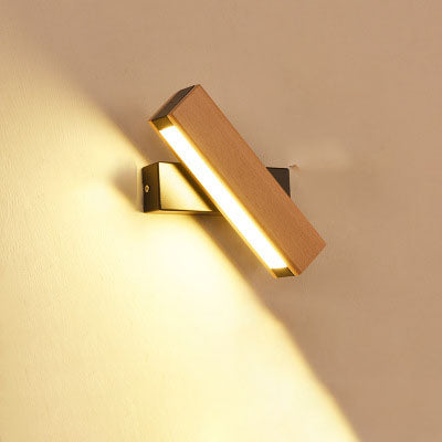 KAKAXI Wooden LED Wall Lamp