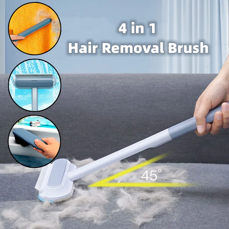 4-In-1 Multifunctional Cleaning Champion Brush with Detachable Handle