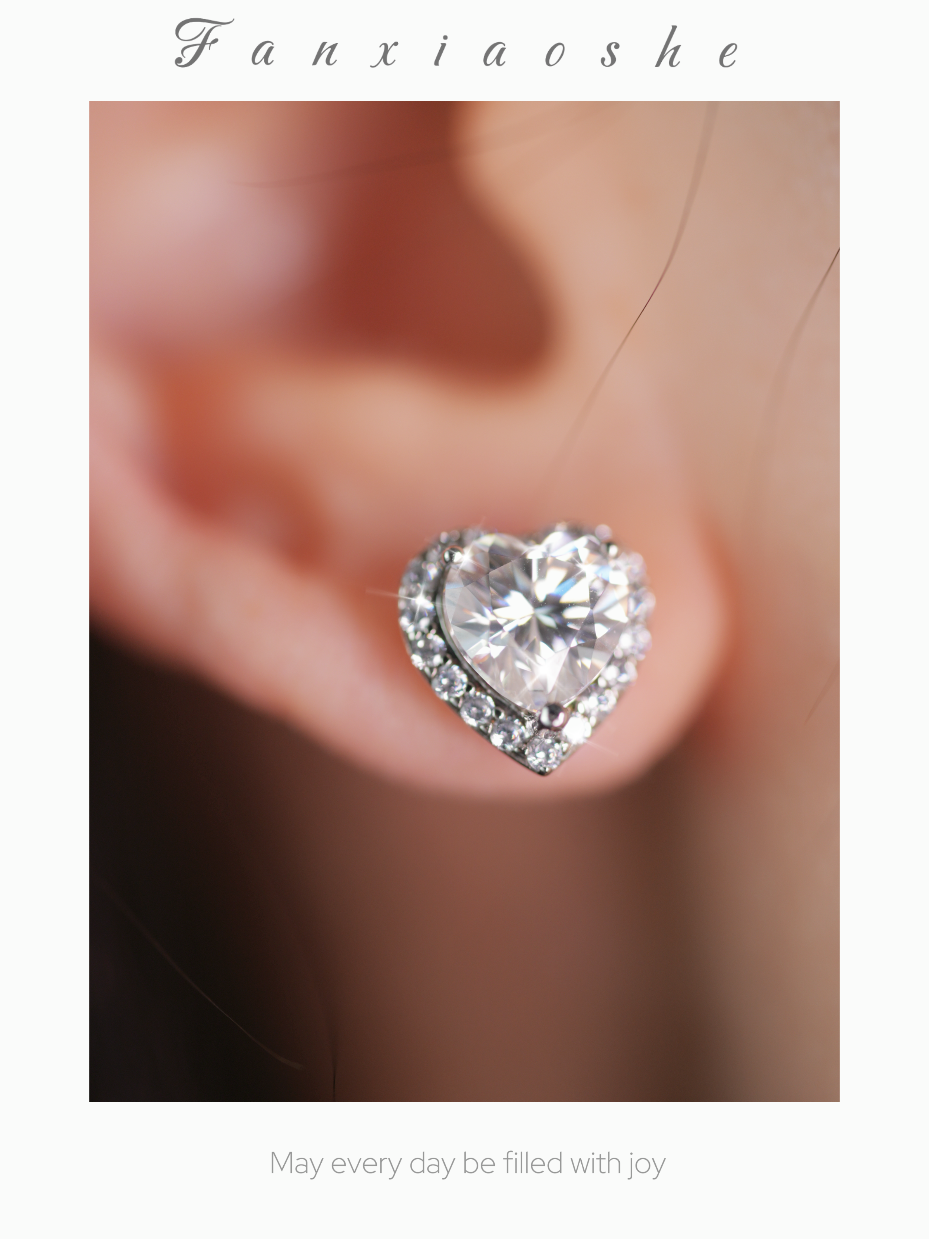 Moissanite  Earrings for Women &Earrings for Men