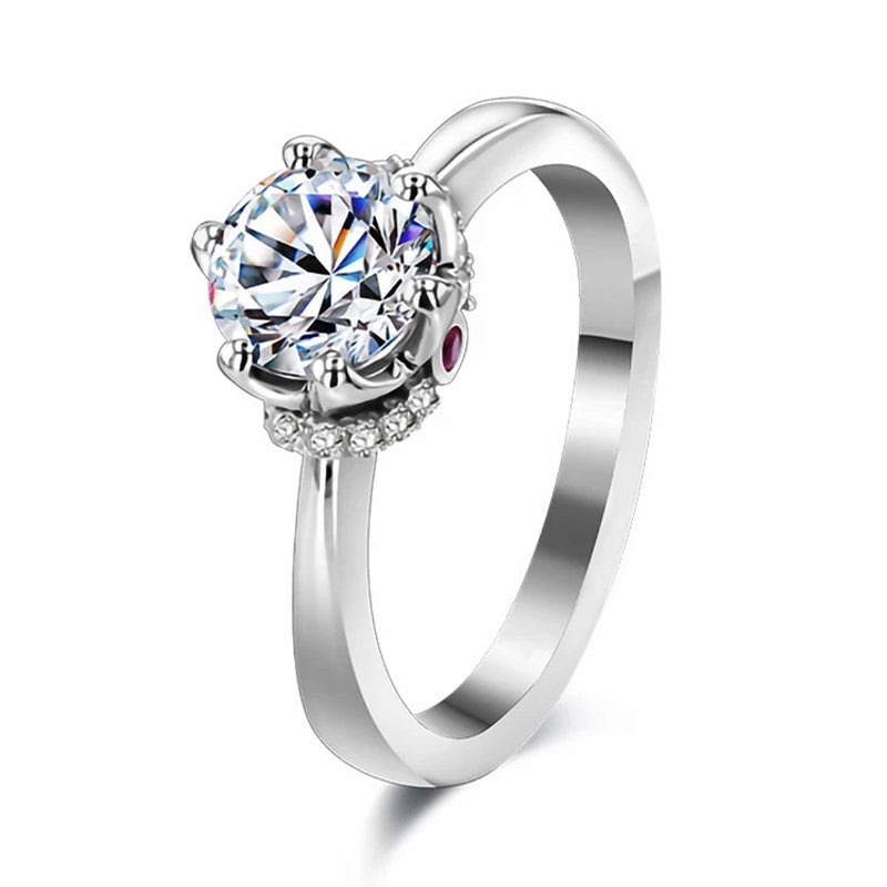 Moissanite Diamond  2ct. Rings for Women