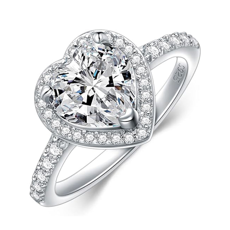 Moissanite Diamond  2ct. Rings for Women