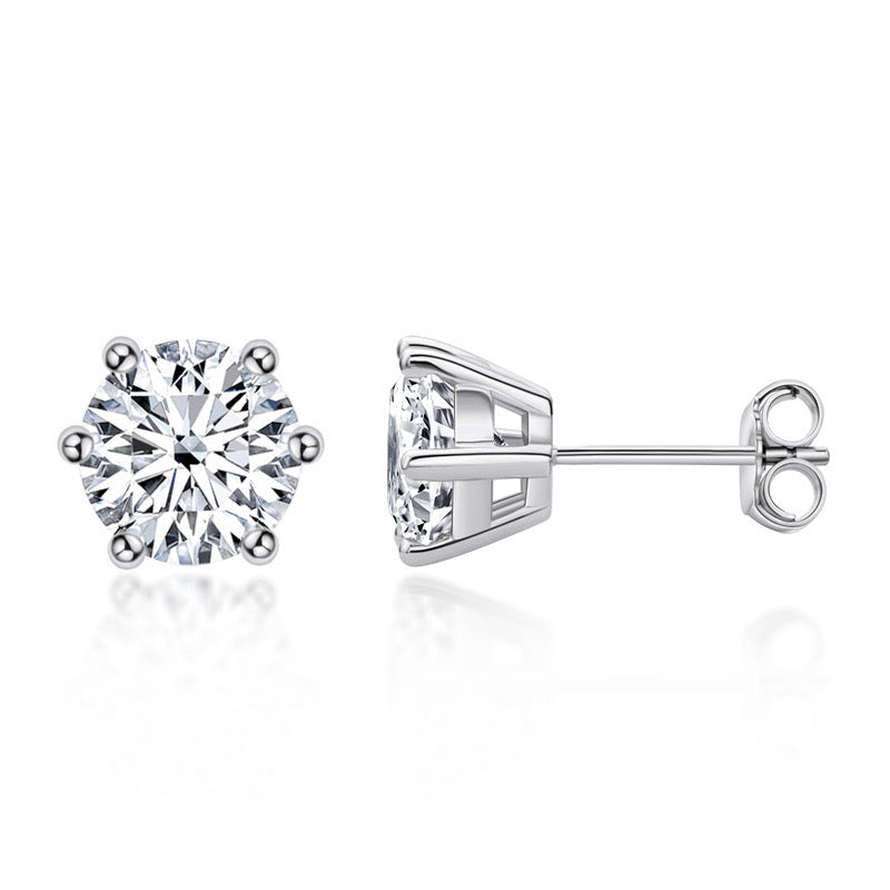 Moissanite Earrings for Women & Earrings for Men
