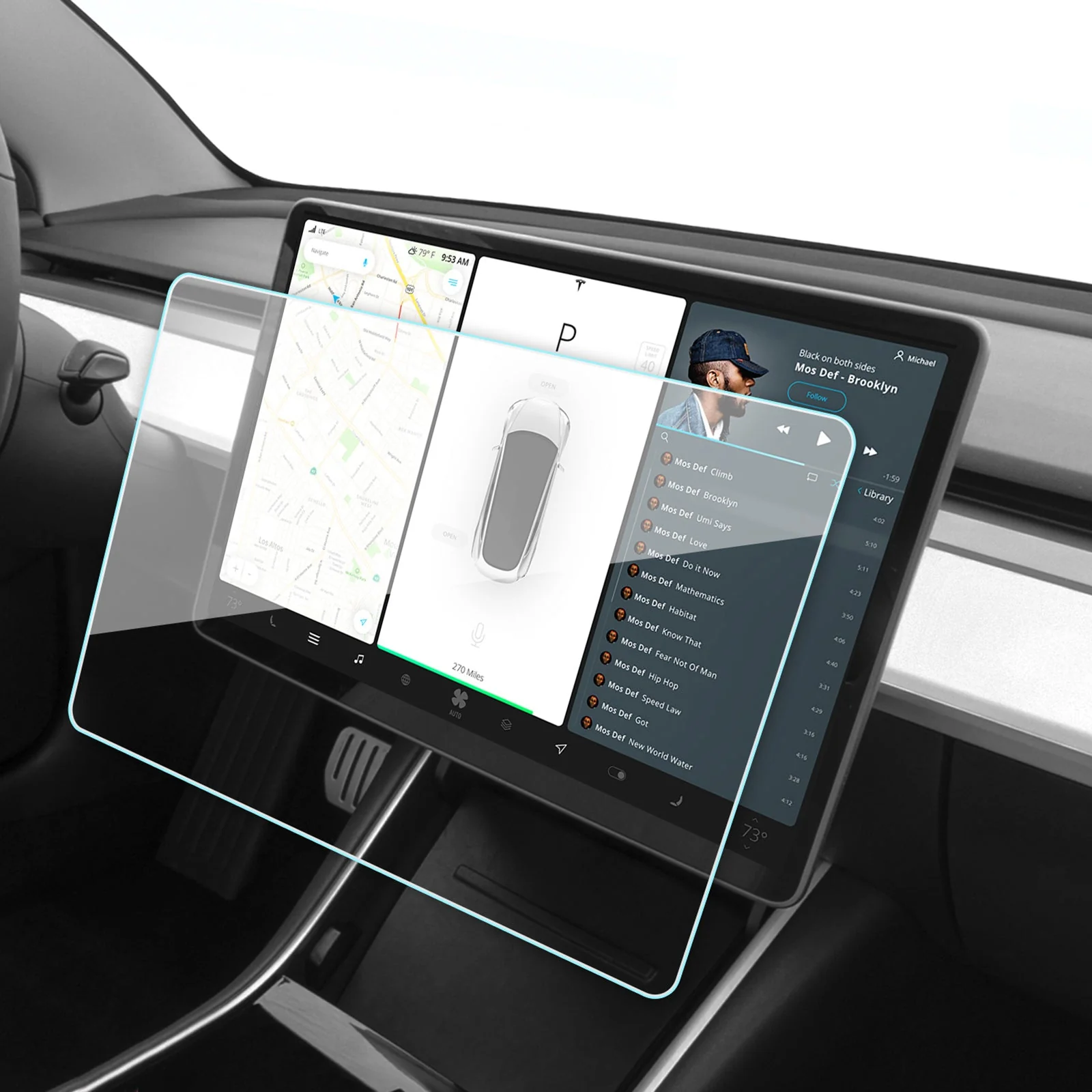 Screen Protector for Tesla Model Y & Model 3