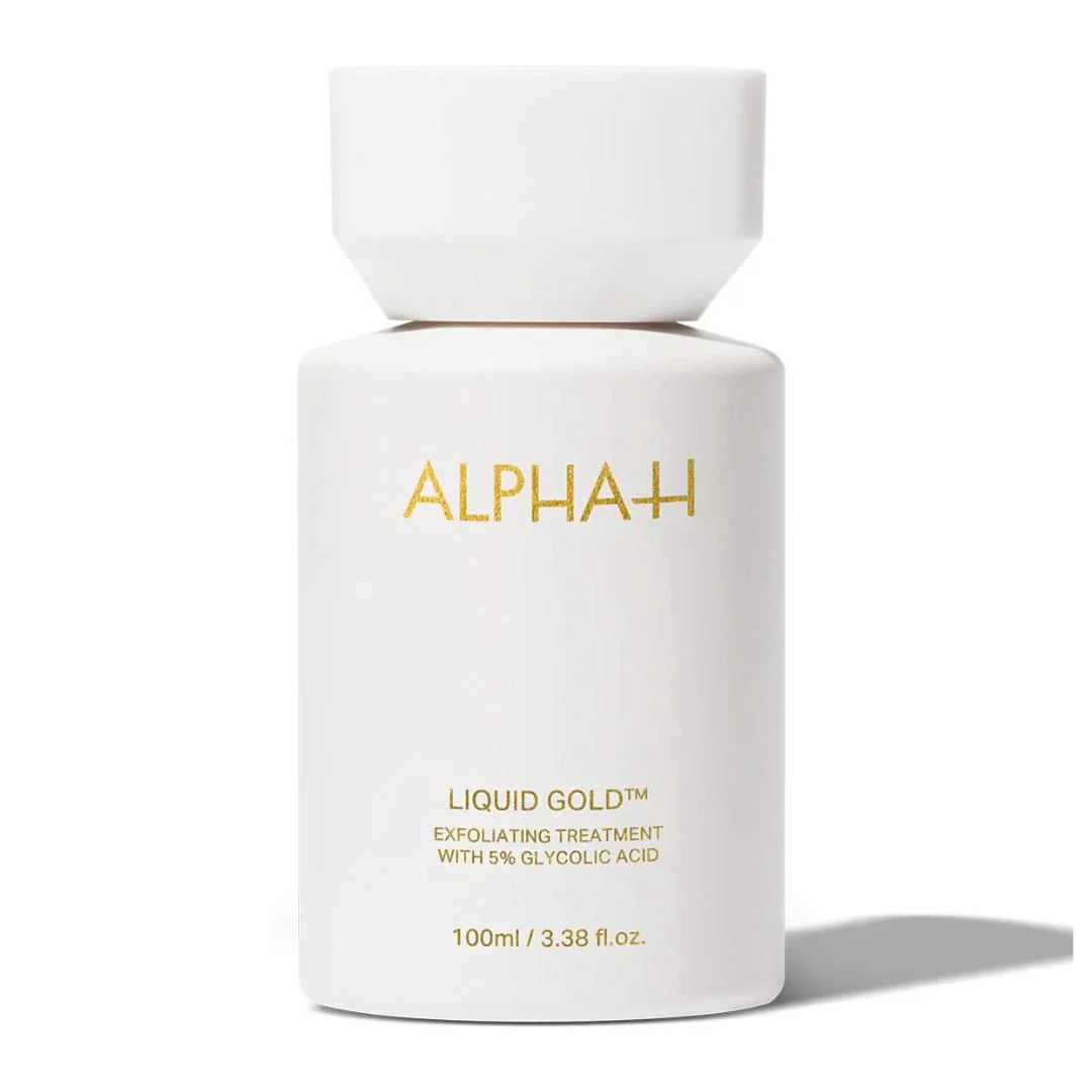 Alpha-H Liquid Gold with 5% Glycolic Acid Exfoliating Treatment, 100ml