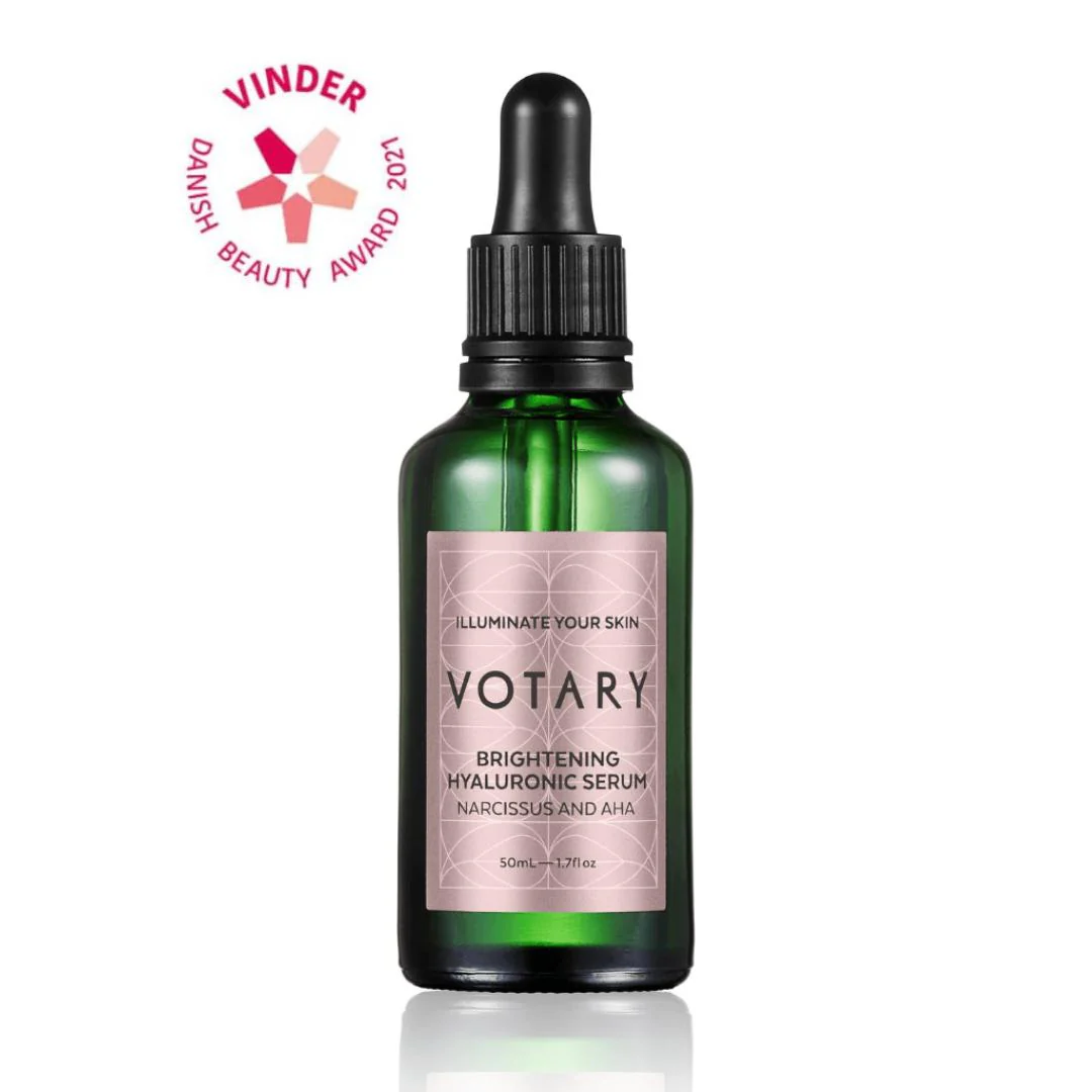 Votary Brightening Hyaluronic Serum – Narcissus & AHA, 50ml