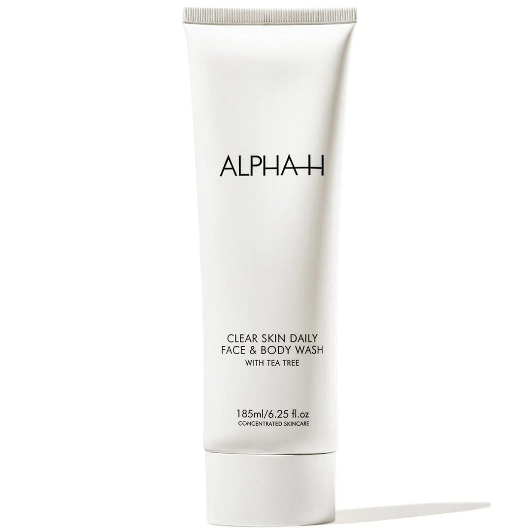 Alpha-H Clear Skin Daily Face and Body Wash, 185ml