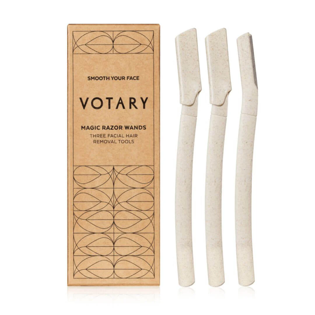 Votary Magic Razor Wands - Three Facial Hair Removal Tools