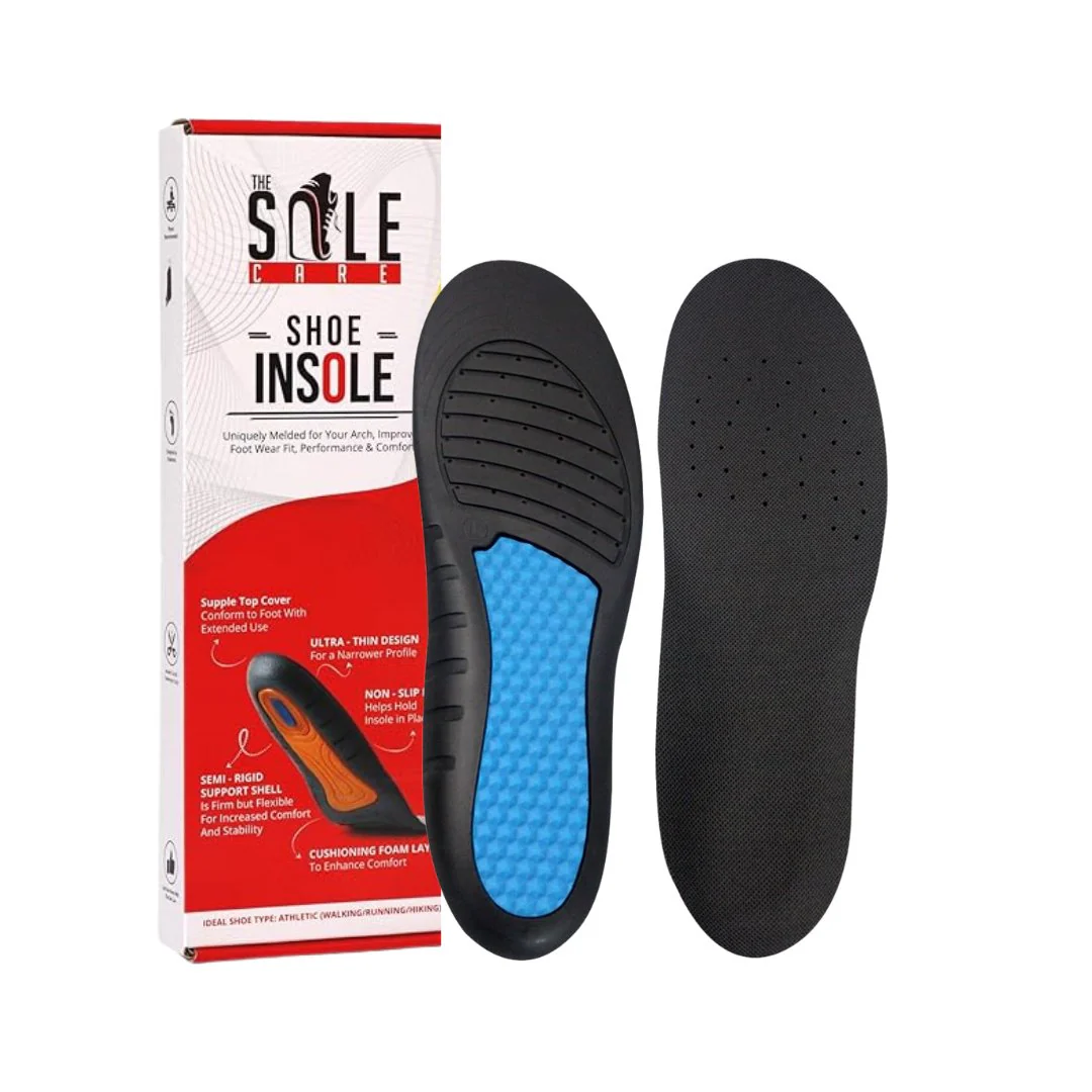 Memory Foam Comfort Cushion Copper Shoe Insoles for Walking