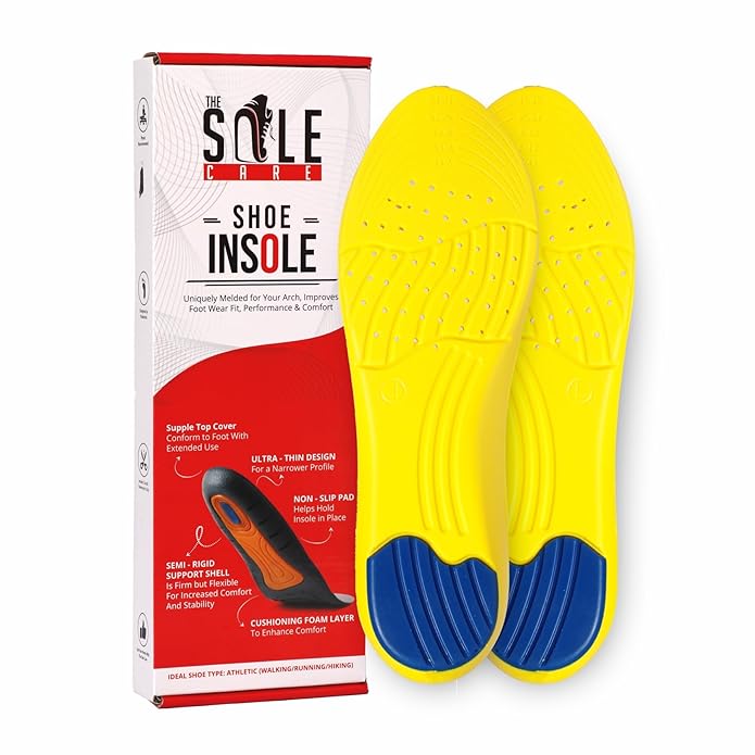 Shock Absorption  Heel Pain relief Insoles