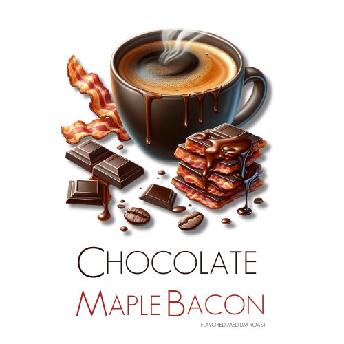 Chocolate Maple Bacon Flavored Coffee