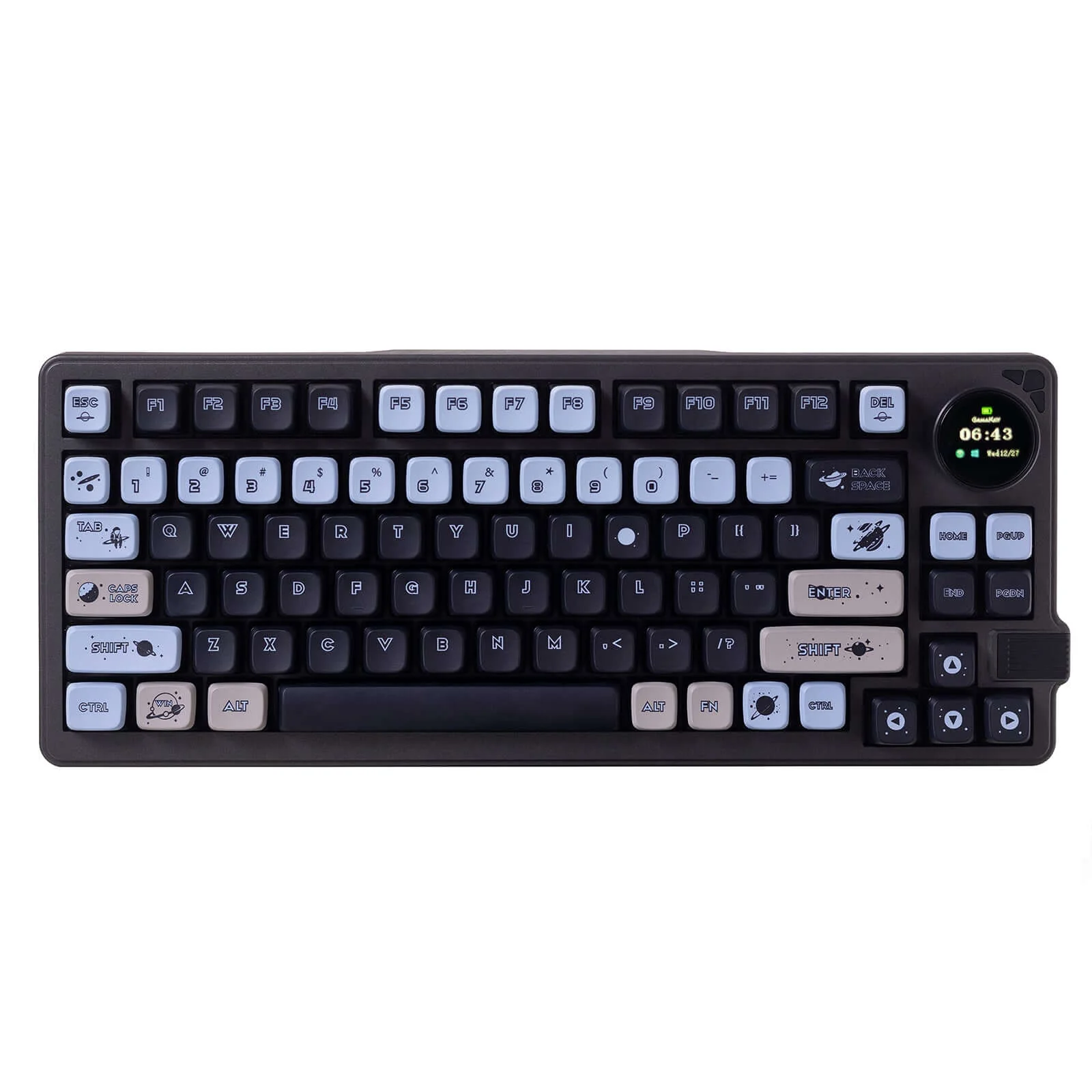 Gamakay LK75 75% Mechanical Keyboard with TFT Smart Display & Knob