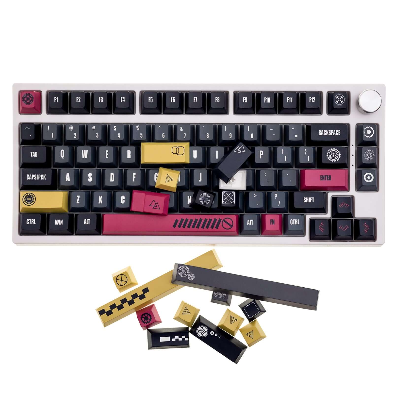 Gamakay 149 Keys Steampunk Style Keycaps Set