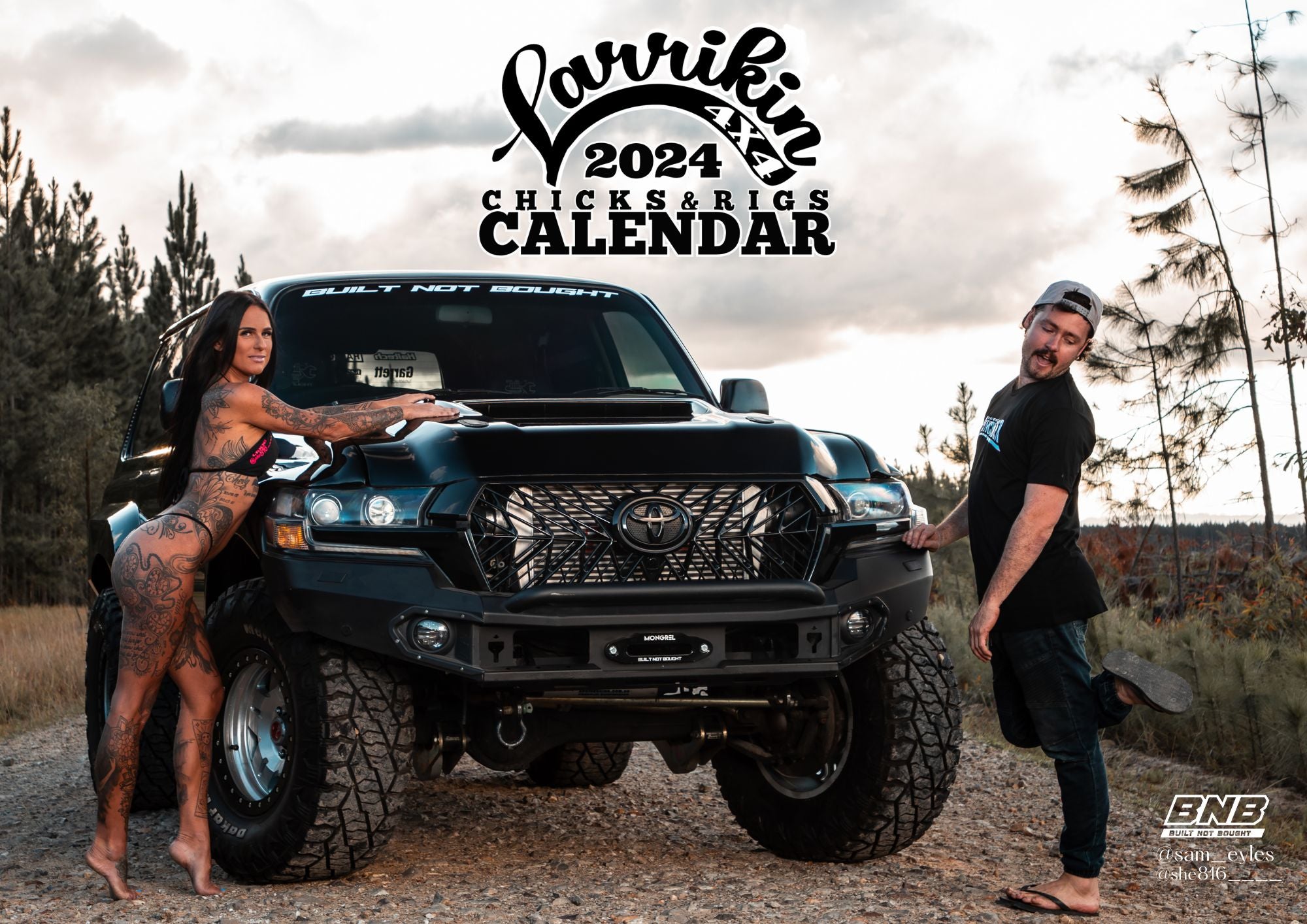 2024 CHICKS & RIGS CALENDAR