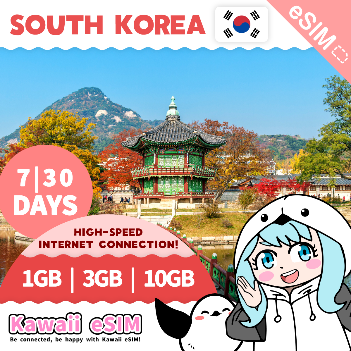 South Korea eSIM