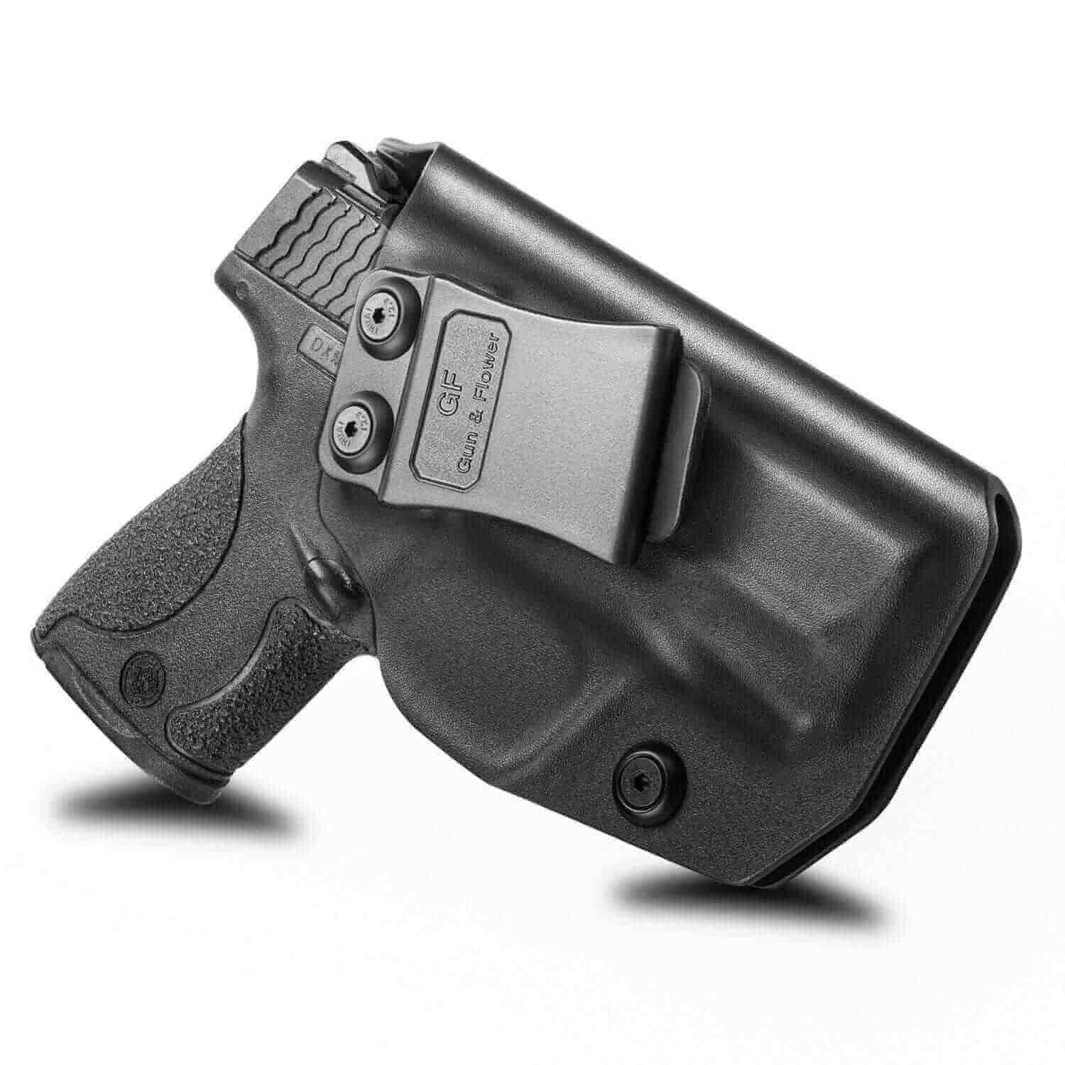 Smith & Wesson M&P Shield 9mm/.40 S&W 3.1" IWB Kydex Holster | Gun & Flower
