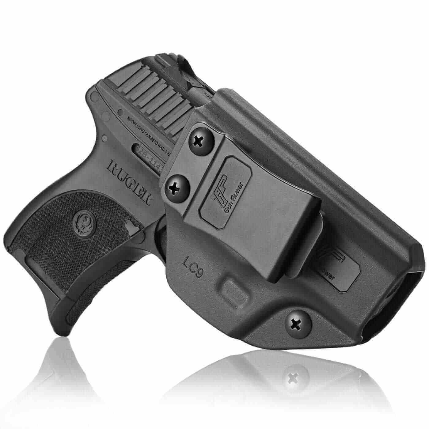 Ruger LC9/LC9S/EC9/EC9S/LC380 Polymer IWB Holster | Gun & Flower