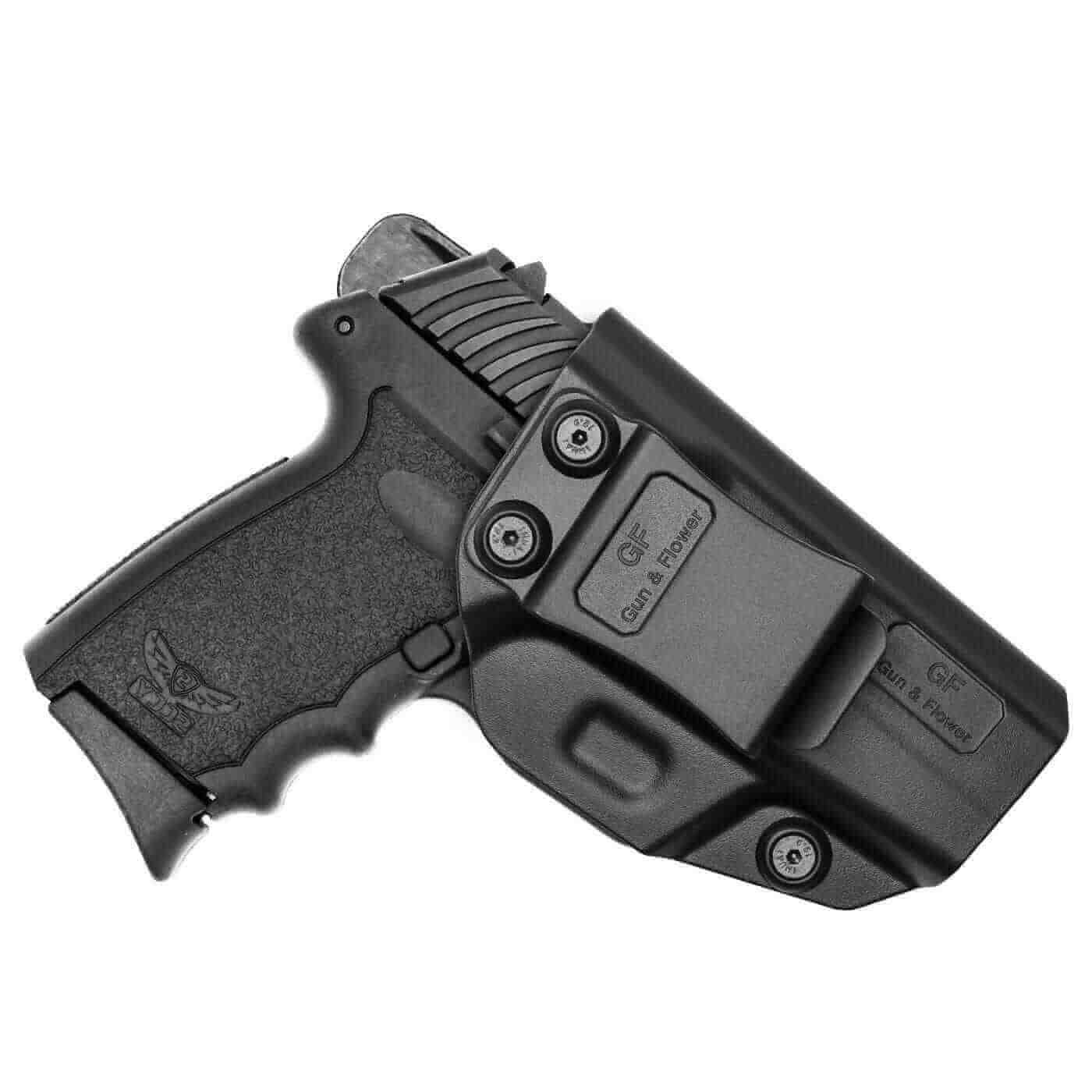 SCCY CPX1/CPX2 with No Rail Polymer IWB Holster | Gun & Flower