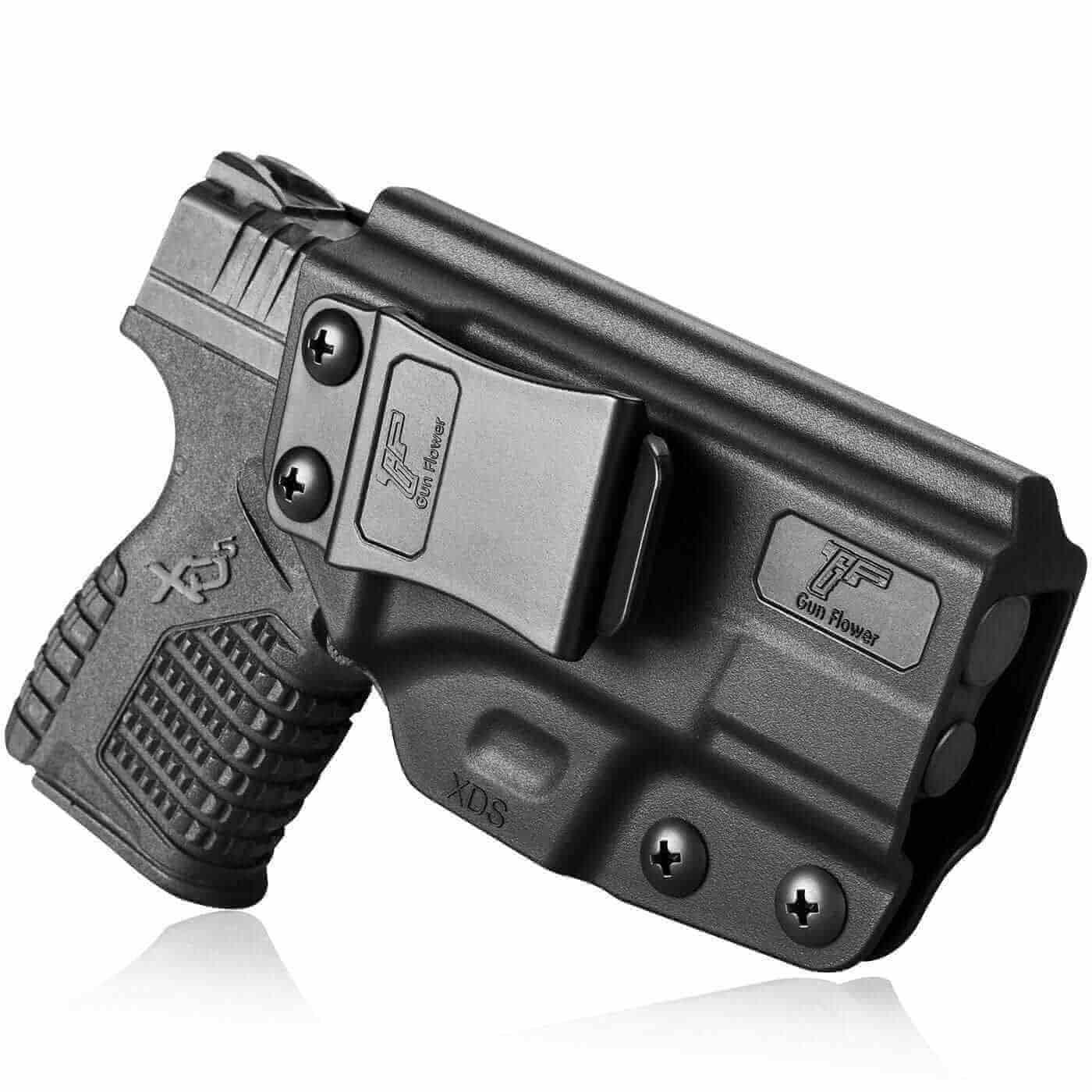 Springfield Armory XD-S XDS 3.3" Barrel Polymer IWB Holster Trigger Guard | Gun & Flower