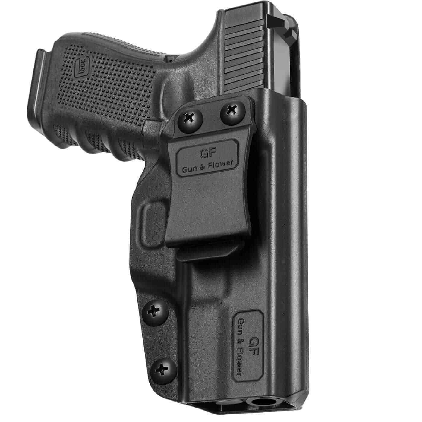 Glock 19/19X/23/32/45(Gen 5/4/3) Polymer IWB Holster , Right Hand | Gun & Flower