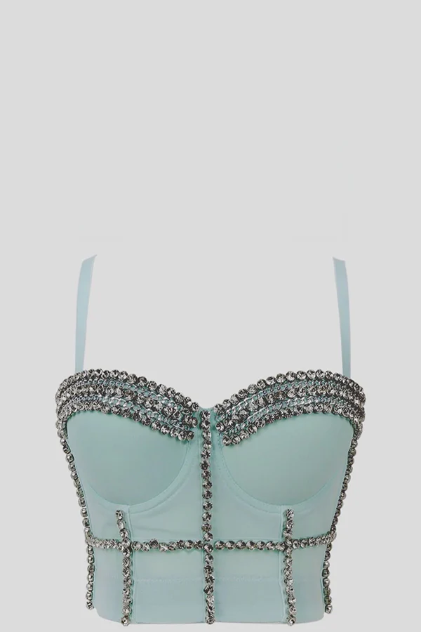 Elegance Bustier Blue