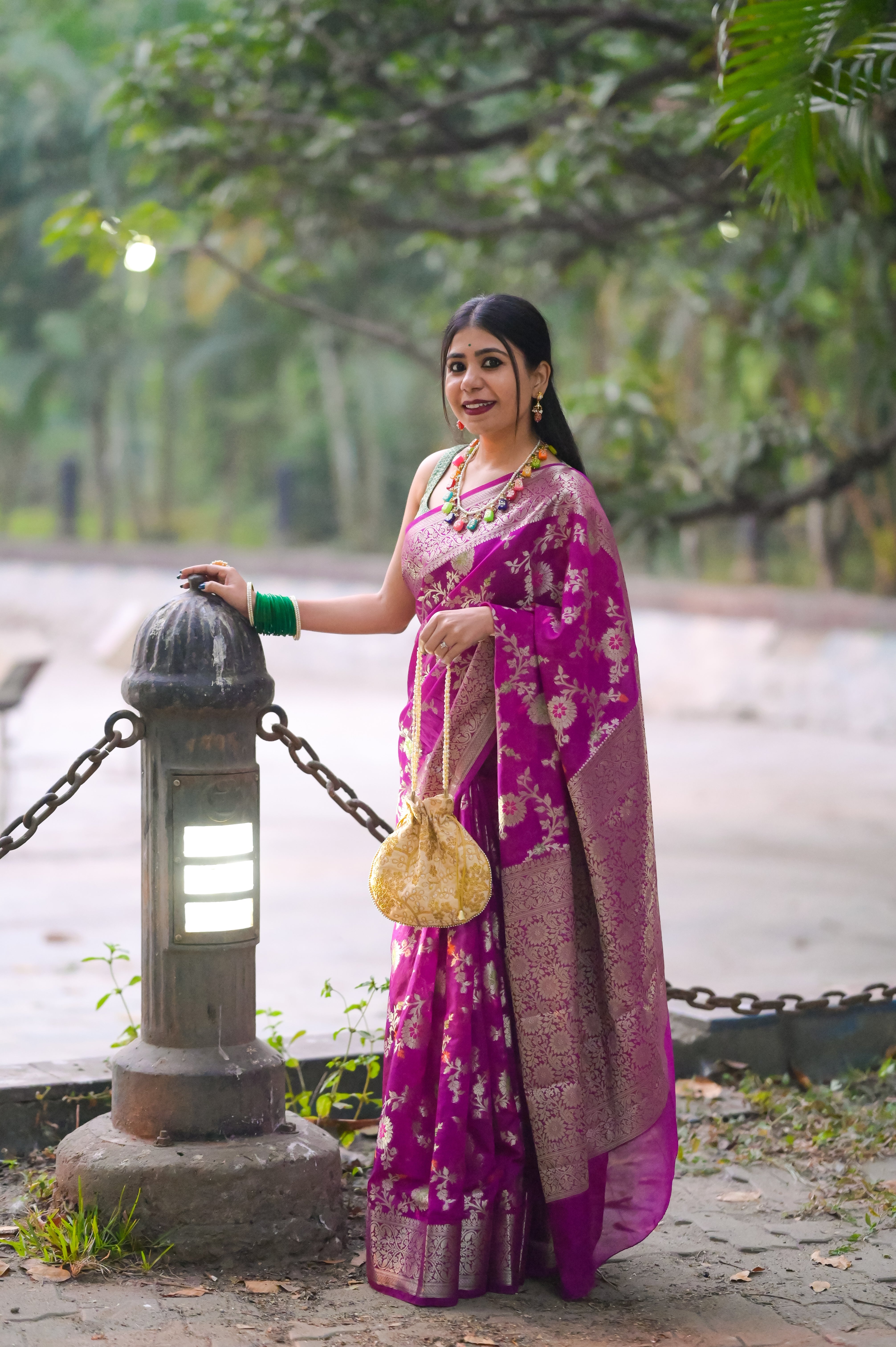 Minakari Weaved Suchandra Sarees