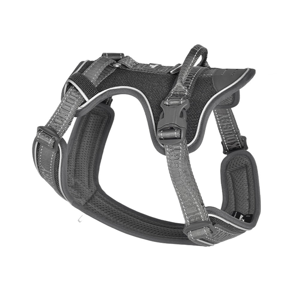 Explosive-resistant and comfortable chest harness - Reflective  Pet Gear