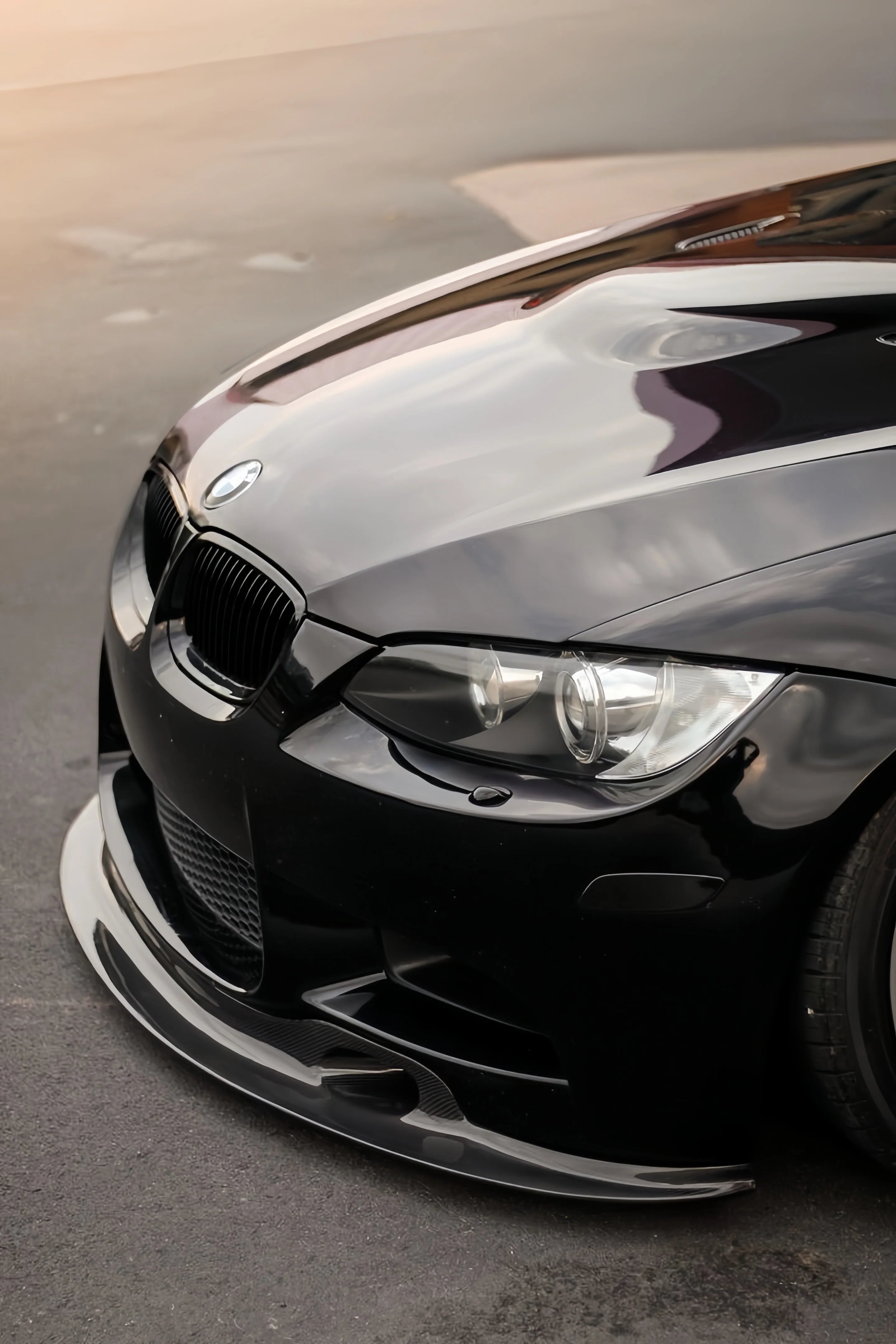 E92 M3 GT4 V2 Style front Splitter - Ridgeline Motorsport - Carbon Fiber