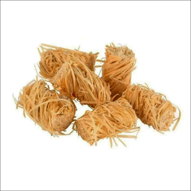 Natural Wood Wool Firelighters (Pack of 30)