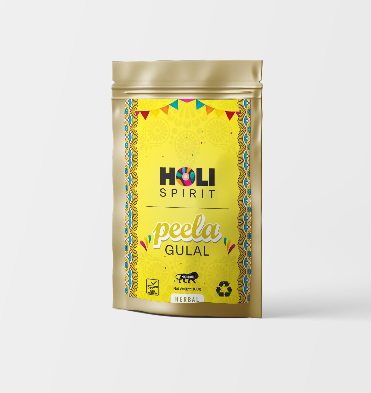 Holi Spirit Yellow Gulal