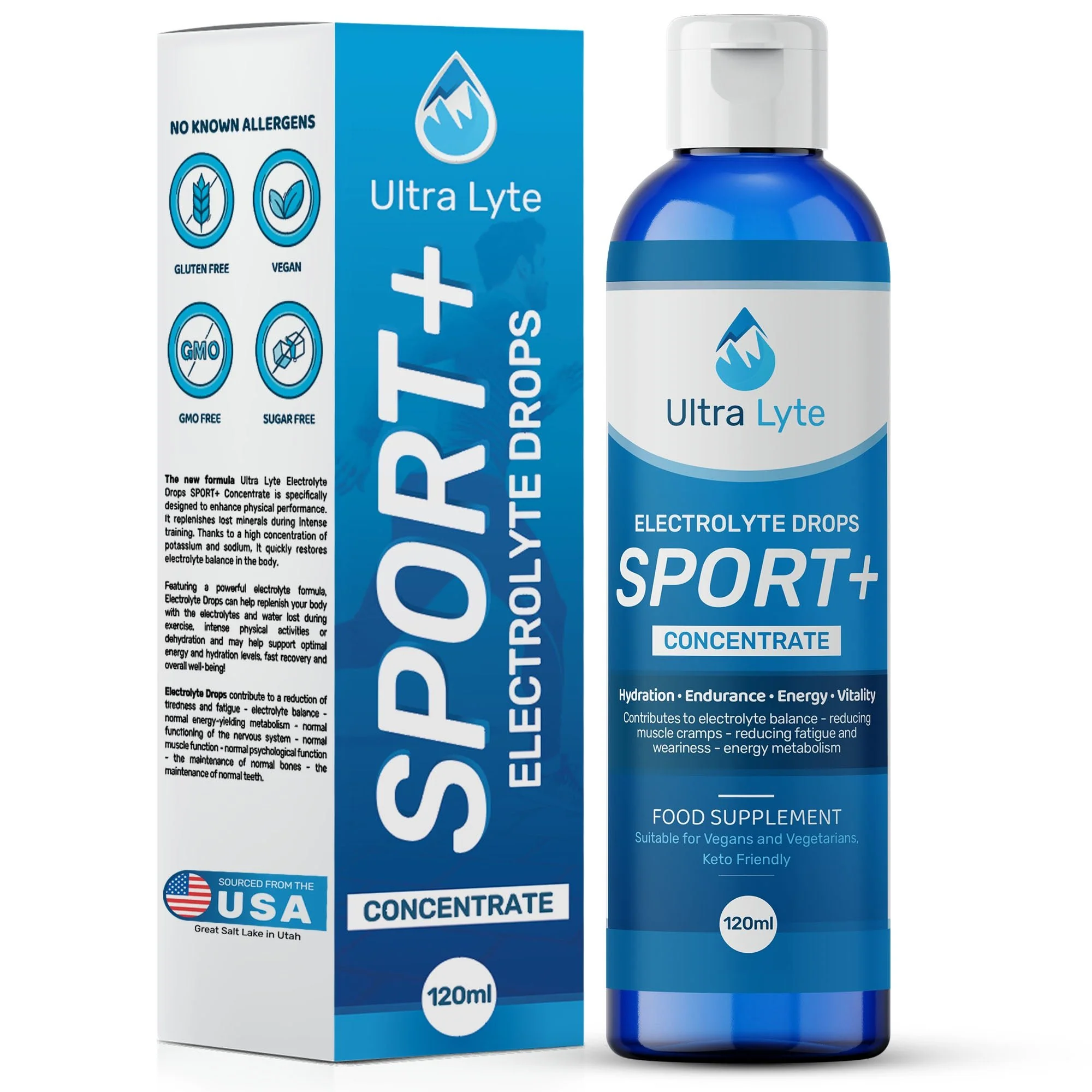 Ultra Lyte Electrolytes Drops Sport + 120ml