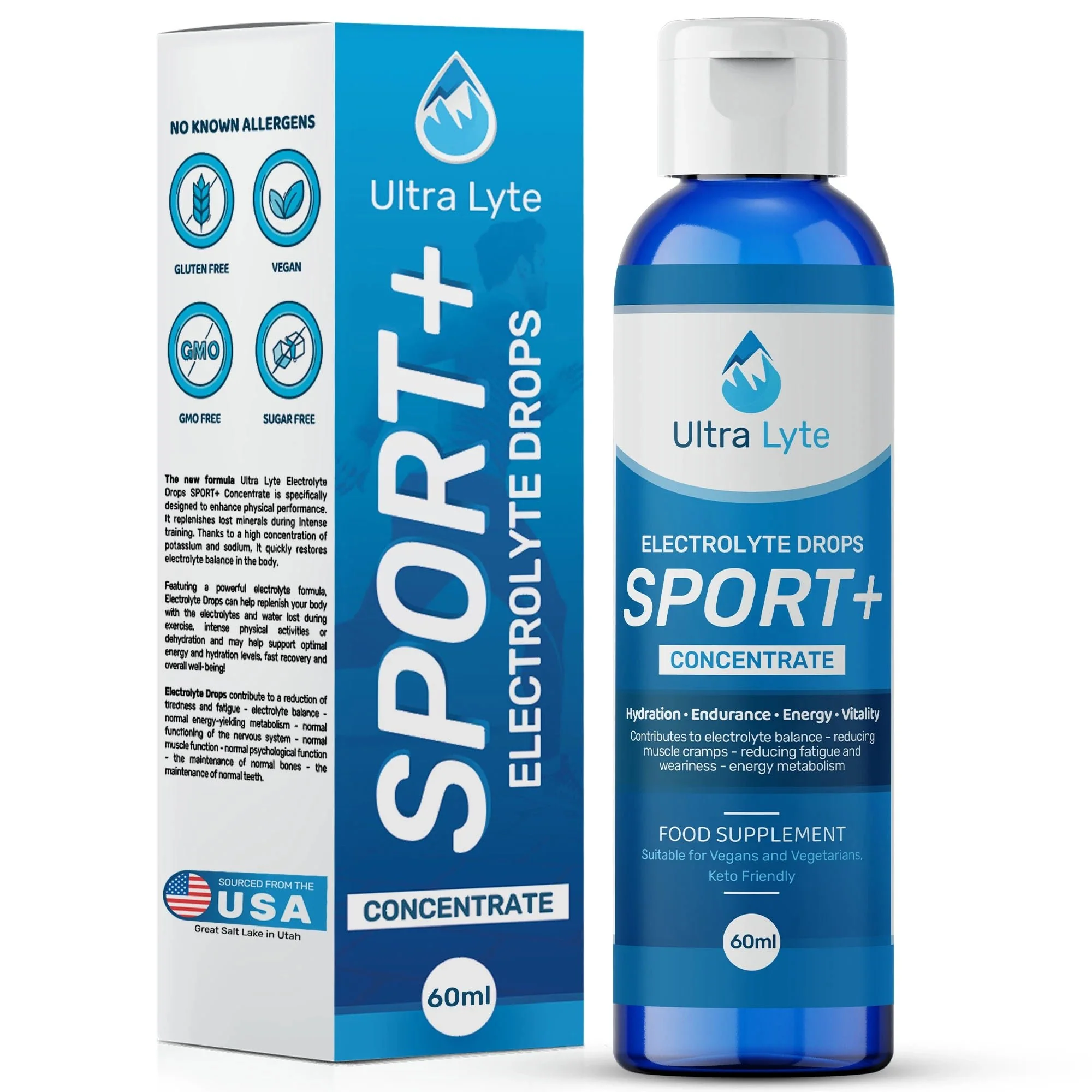 Ultra Lyte Electrolytes Drops Sport + 60ml