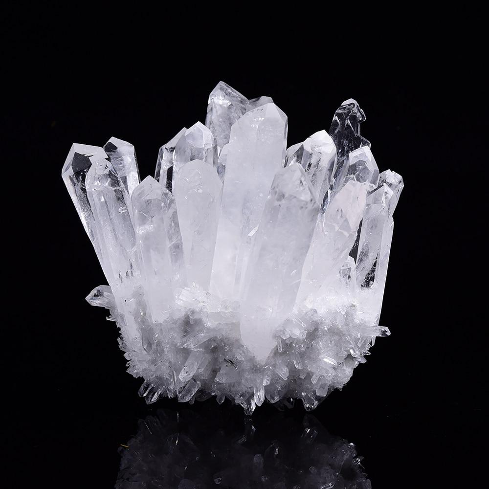 Natural Clear Quartz Crystal Cluster Minerals for Meditation Positive Healing Chakra Reiki Stone Home Furnishing decoration