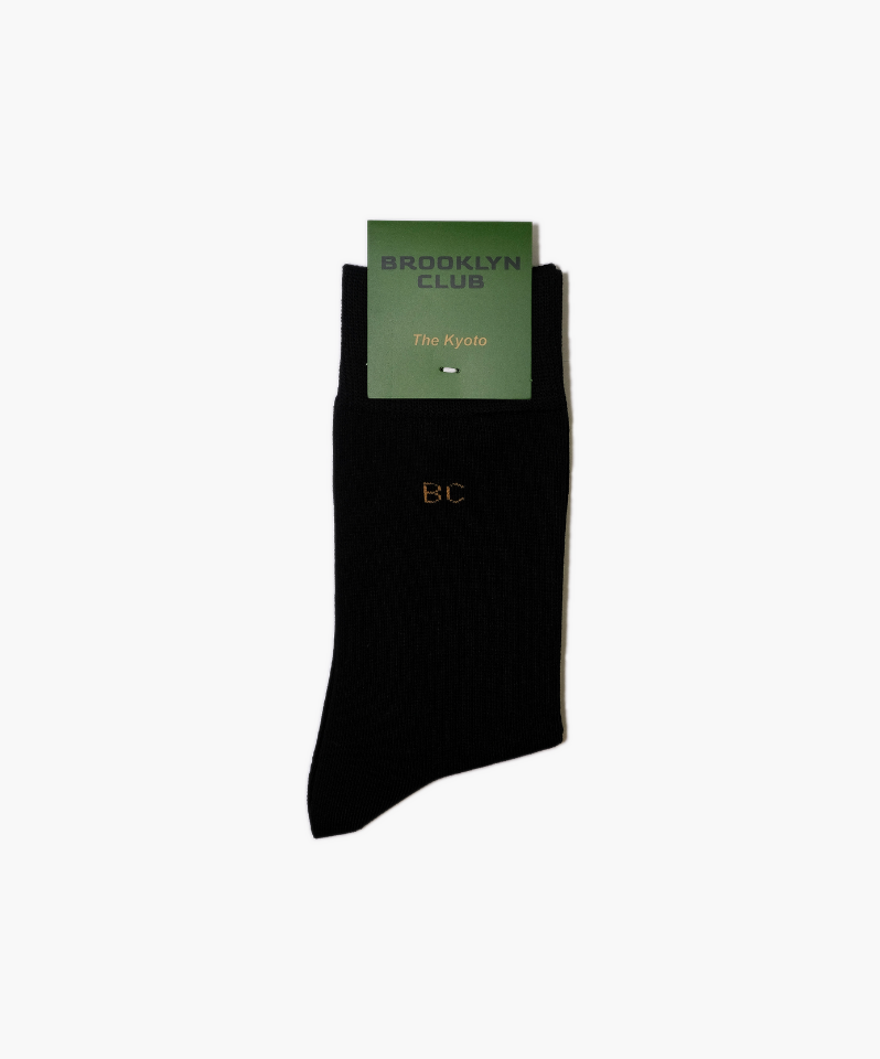 Mid-length socks (Black)