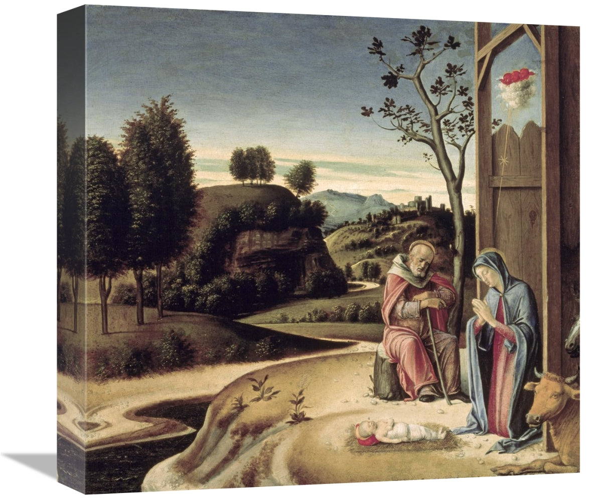 Global Gallery GCS-276695-16-142 16 in. Birth of Jesus From the Pala P