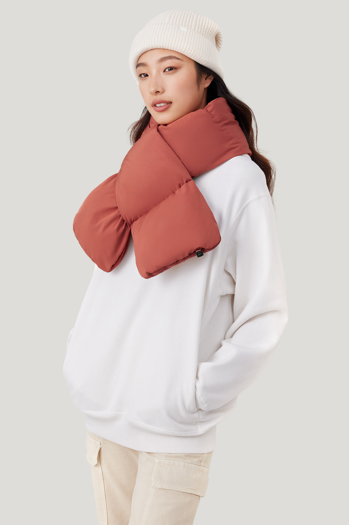 SuperWarm - Multi-functional Smart Heating Scarf
