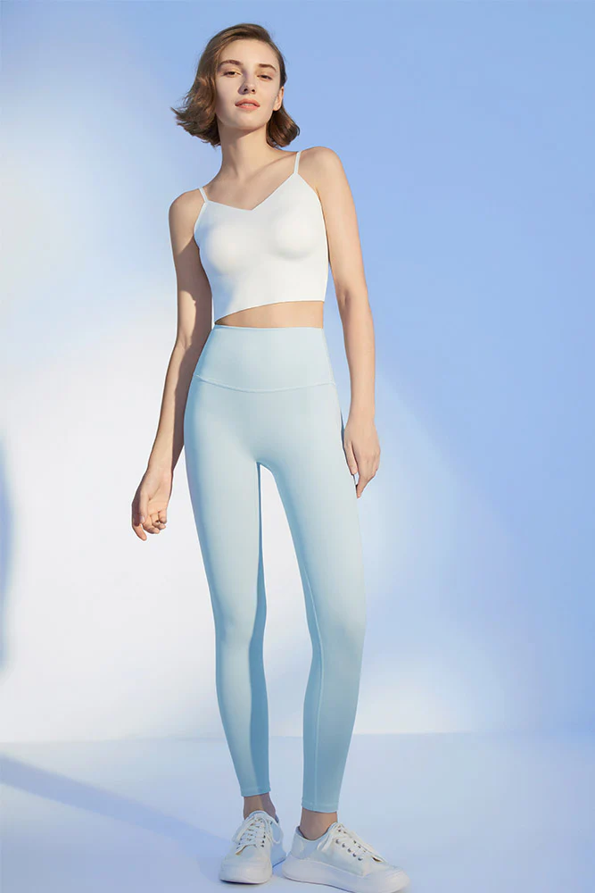 Simple - Women's High Waist  Long Bottom Leggings UPF50+