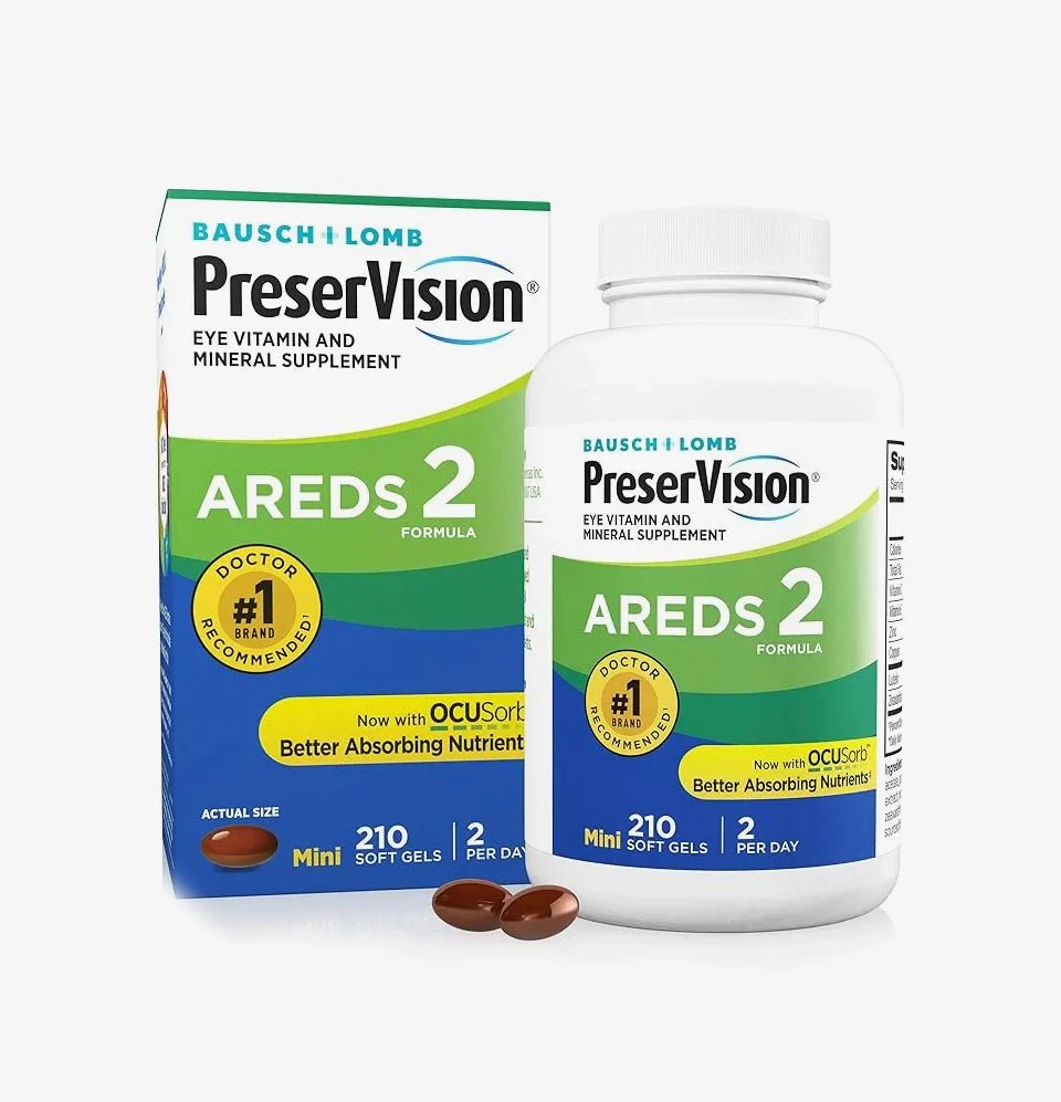 PreserVision AREDS 2 Eye Vitamin & Mineral Supplement with Lutein, Vitamin C & Zinc - 210 Softgels