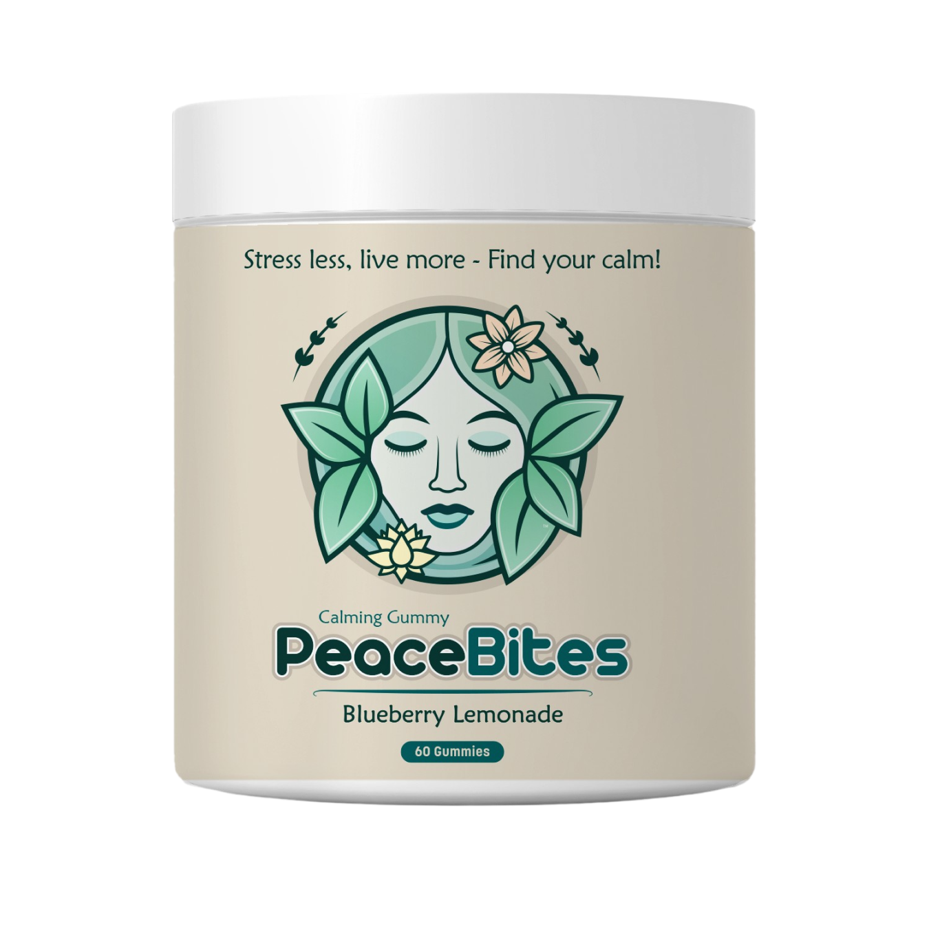 PeaceBites Natural Calming Gummies