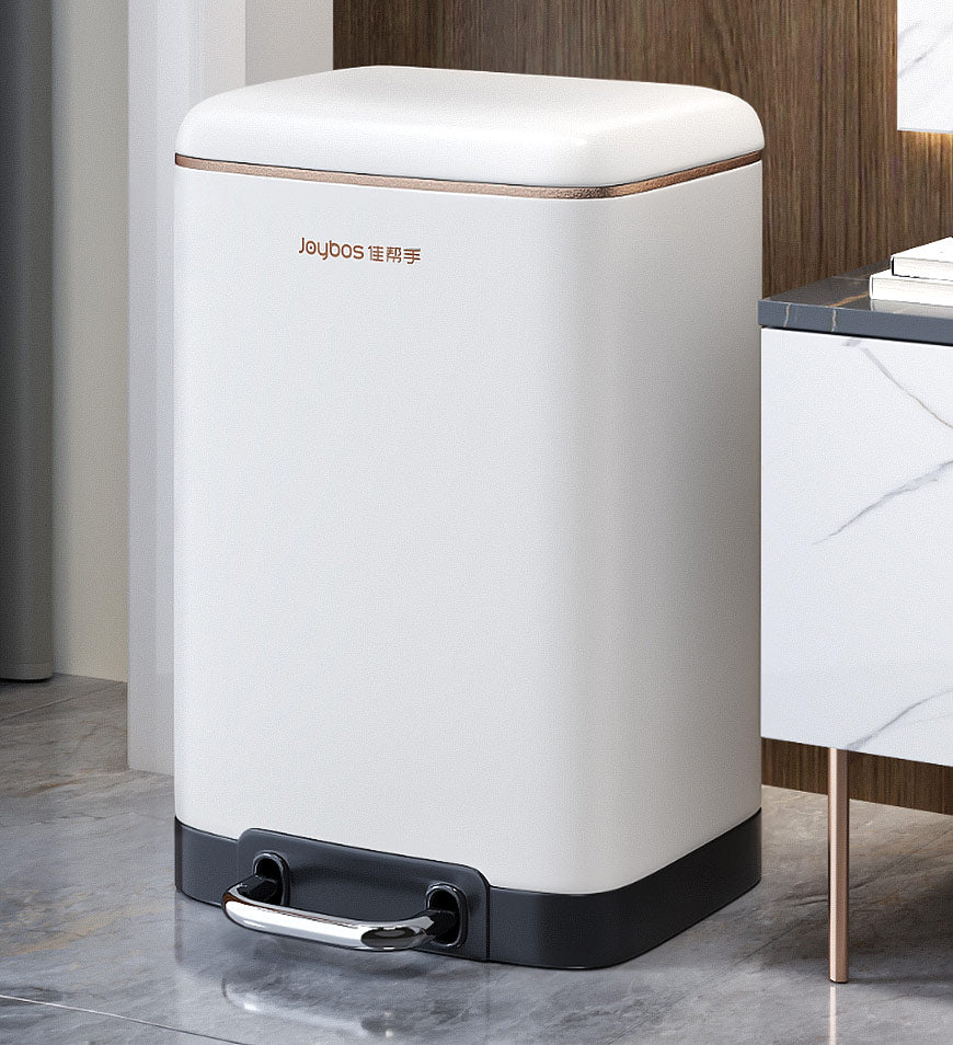 Joybos® Step On Stainless Steel Trash Can-12L
