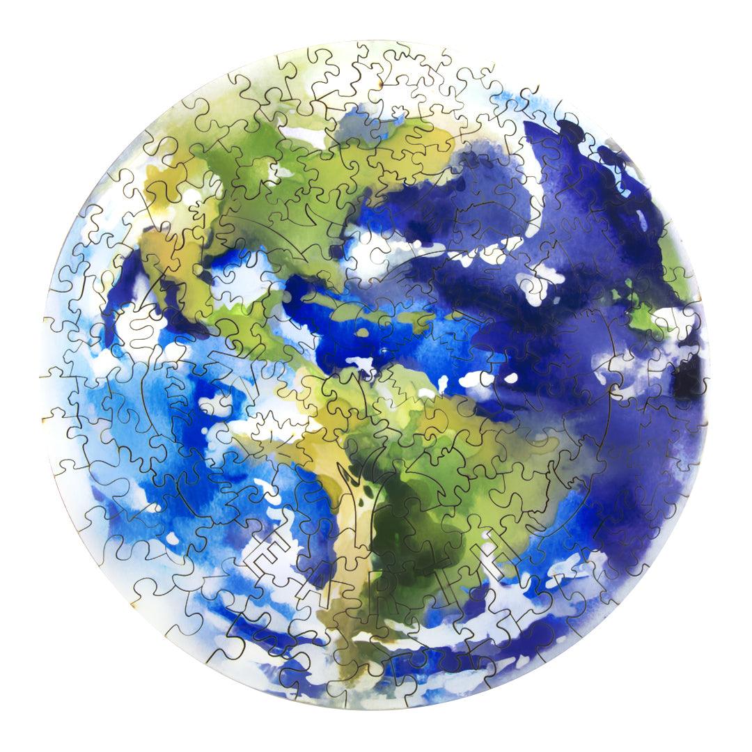 Earth Wooden Jigsaw Puzzle