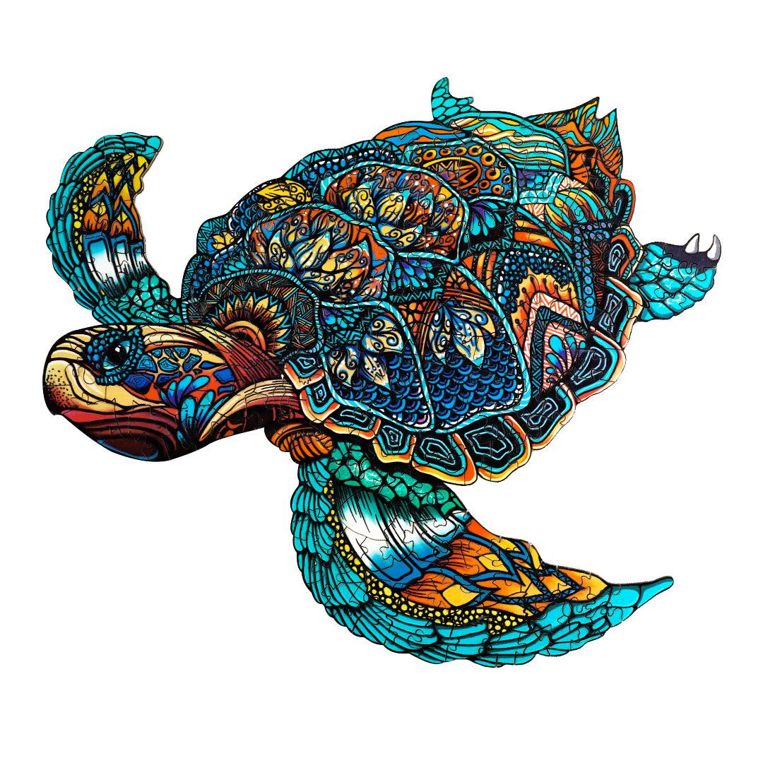 Resolute Turtle Wooden Jigsaw Puzzle