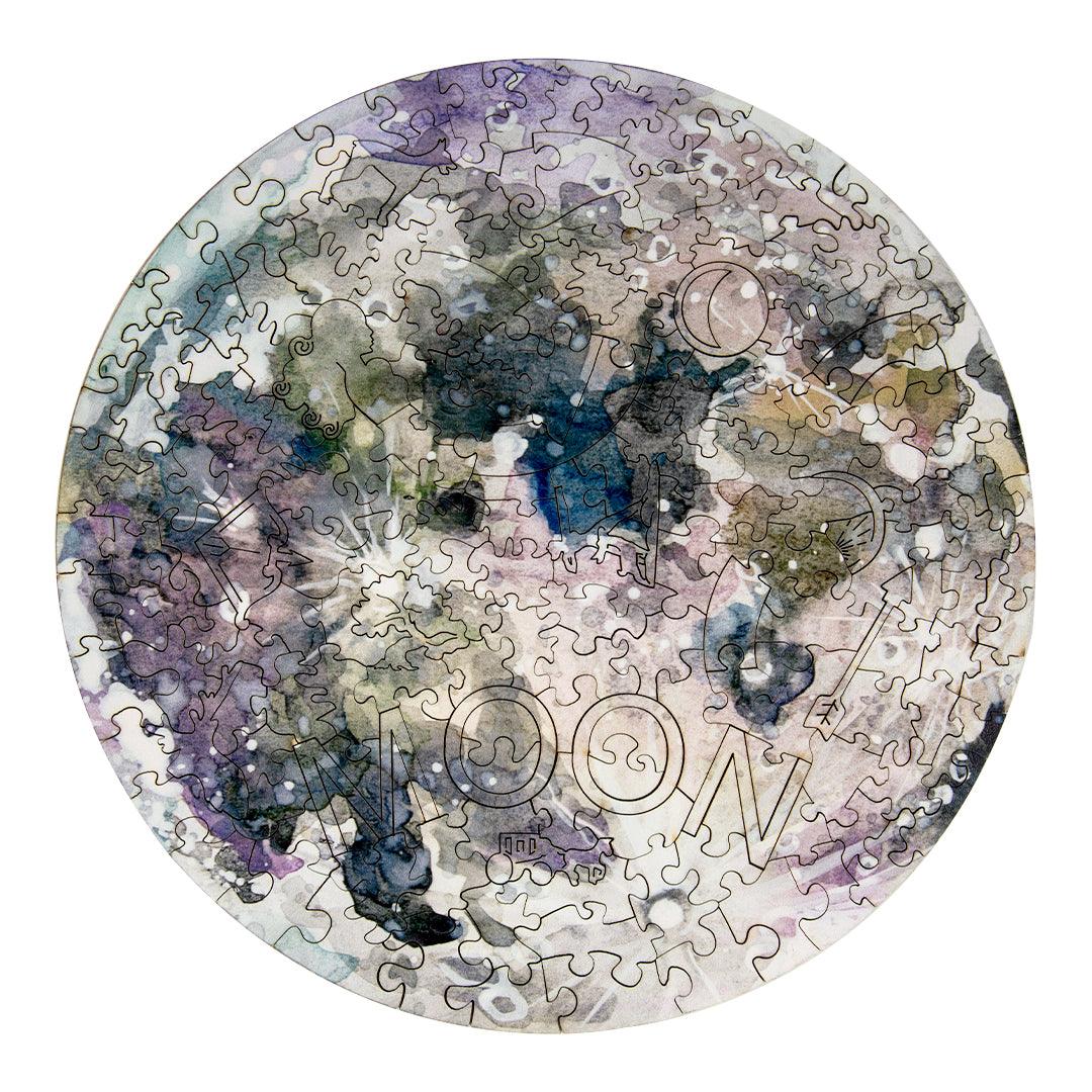 Moon Wooden Jigsaw Puzzle