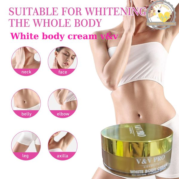 BODY TRẮNG DA WHITE BODY CREAM VIP V&V PRO