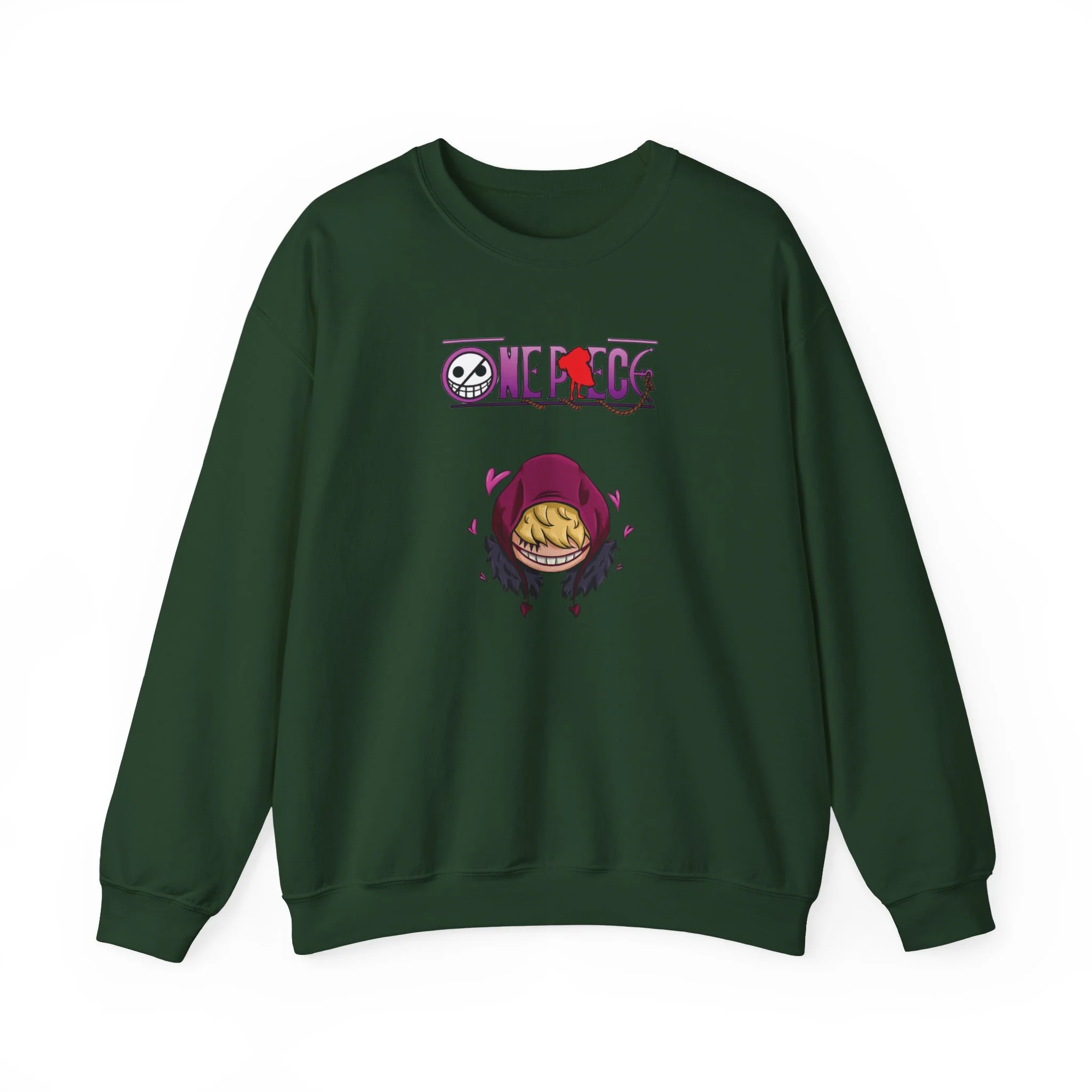 Corazon One Piece Design Crewneck Sweatshirt