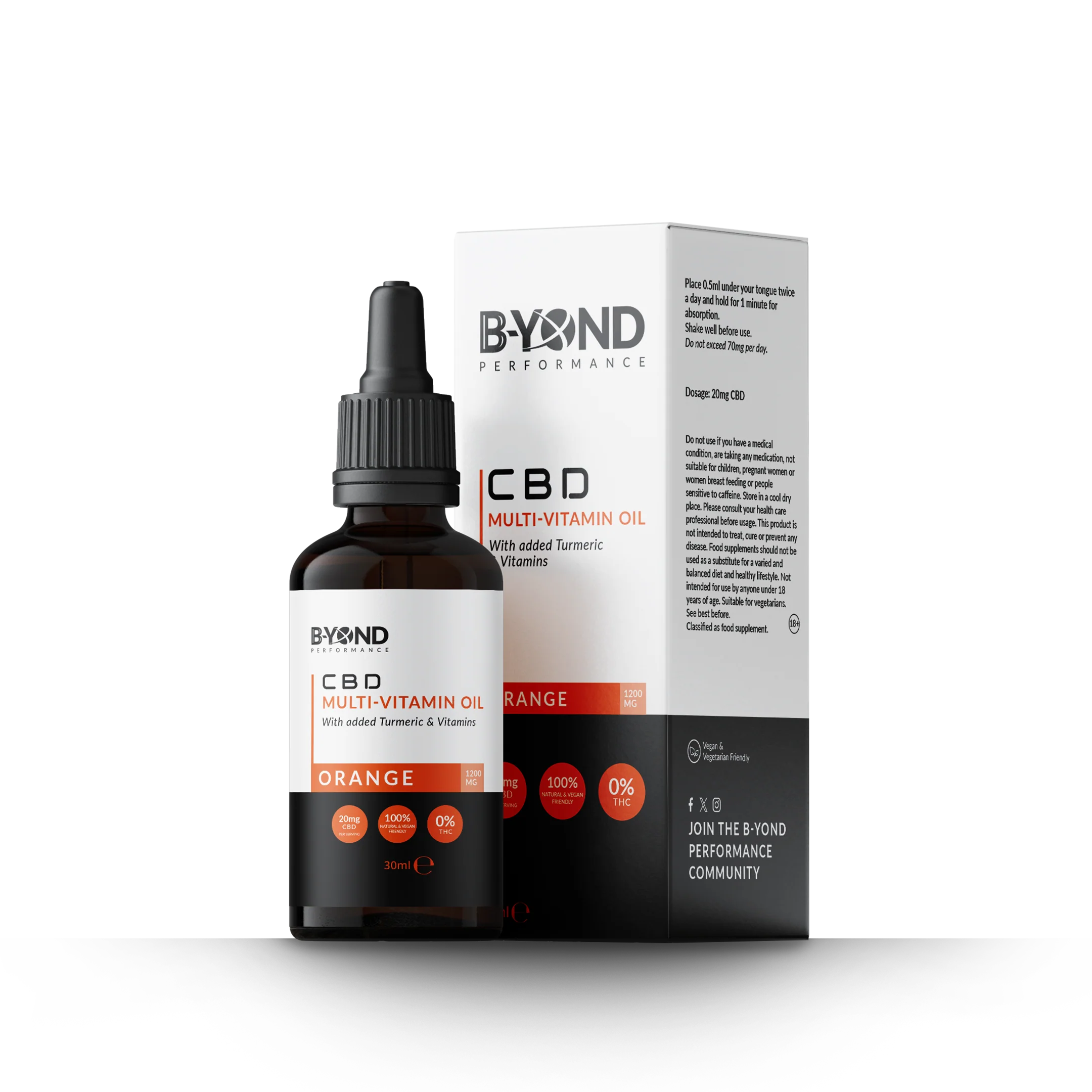CBD Multi Vitamin Oil 1200mg