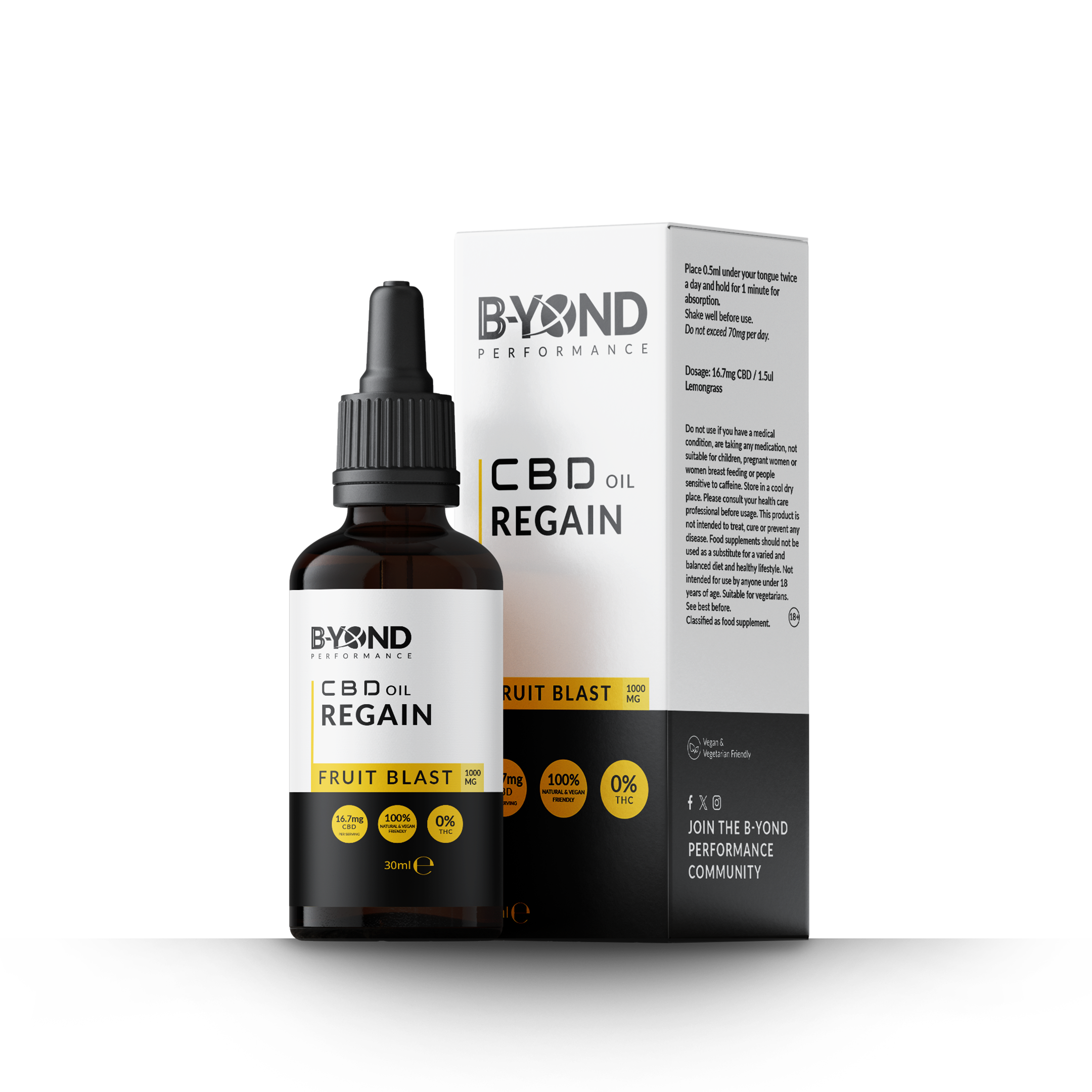 CBD Regain Oil 1000mg