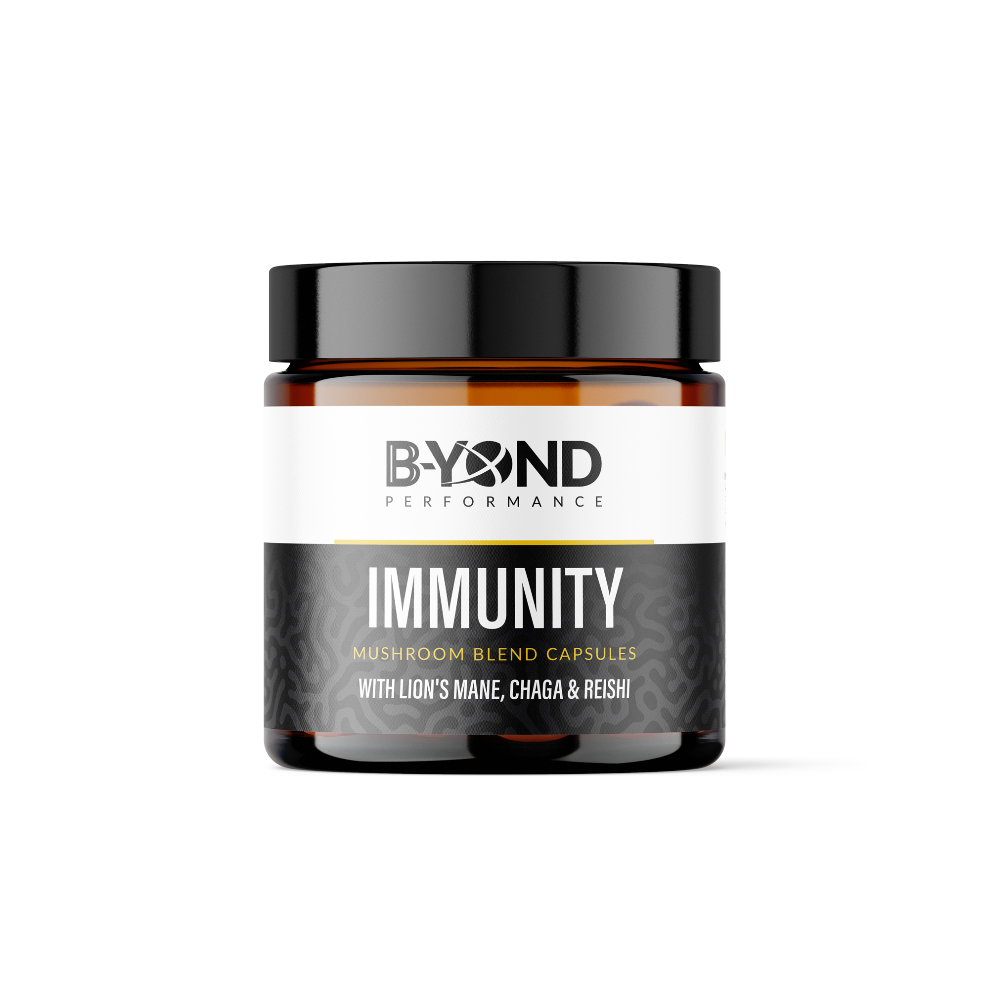 Immunity Mushroom Blend Capsules with Lion's Mane, Chaga & Reishi