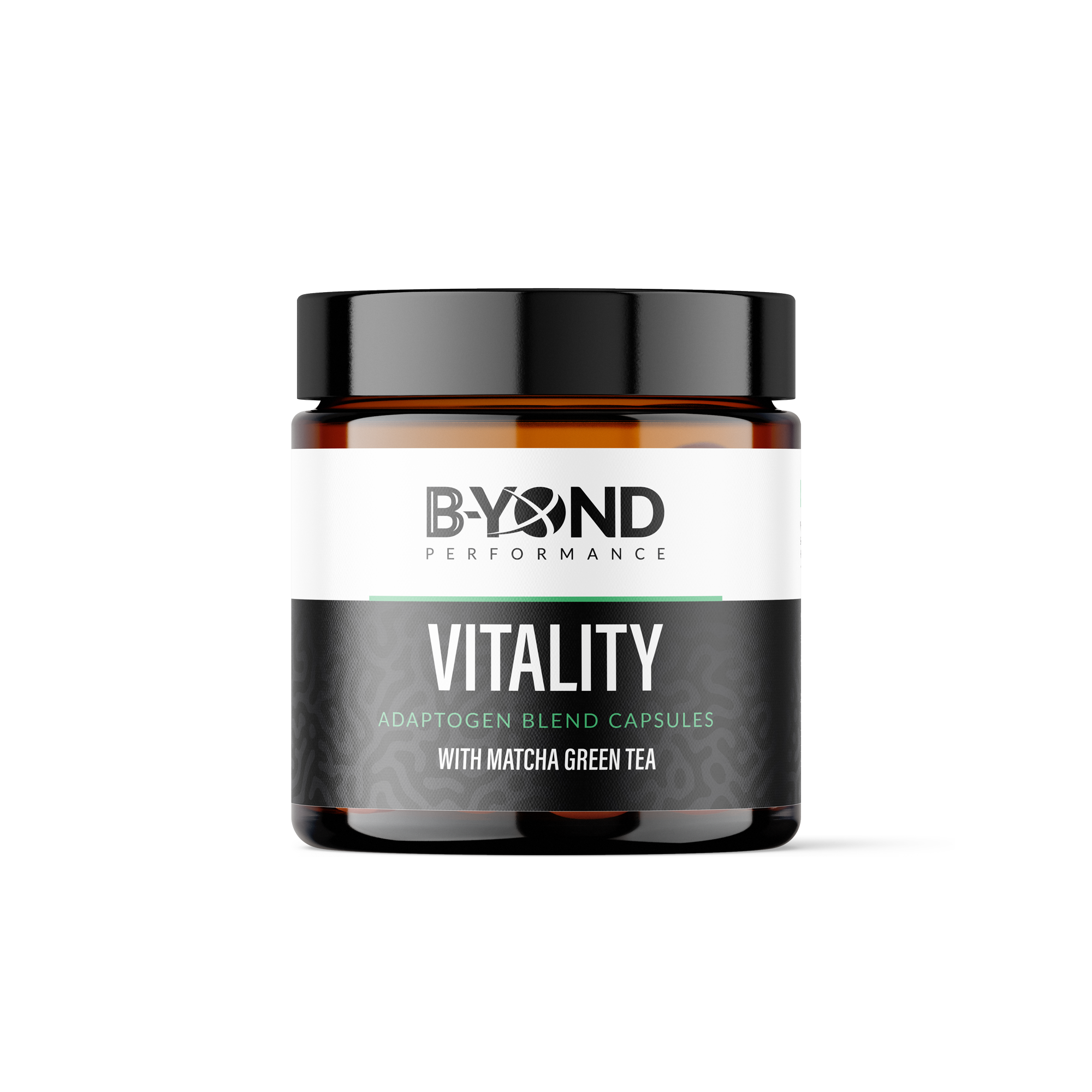 Vitality Adaptogen Blend Capsules with Matcha Green Tea